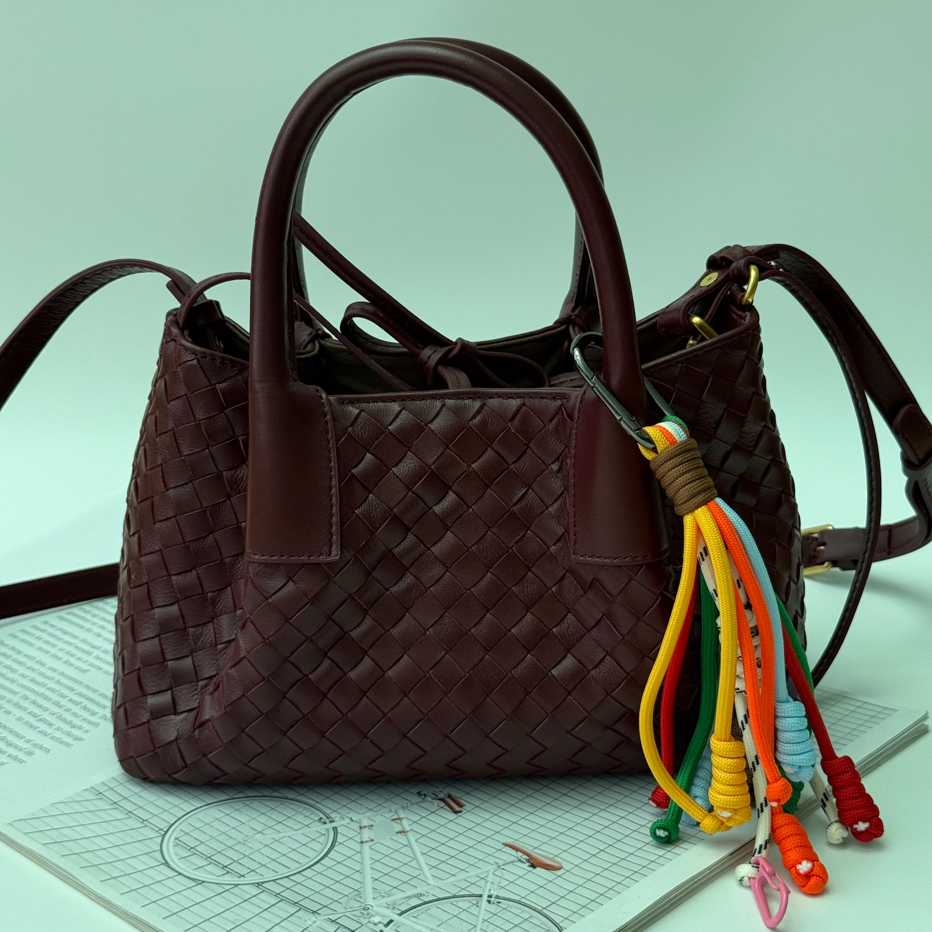 Mckenzie Midi Woven Tote