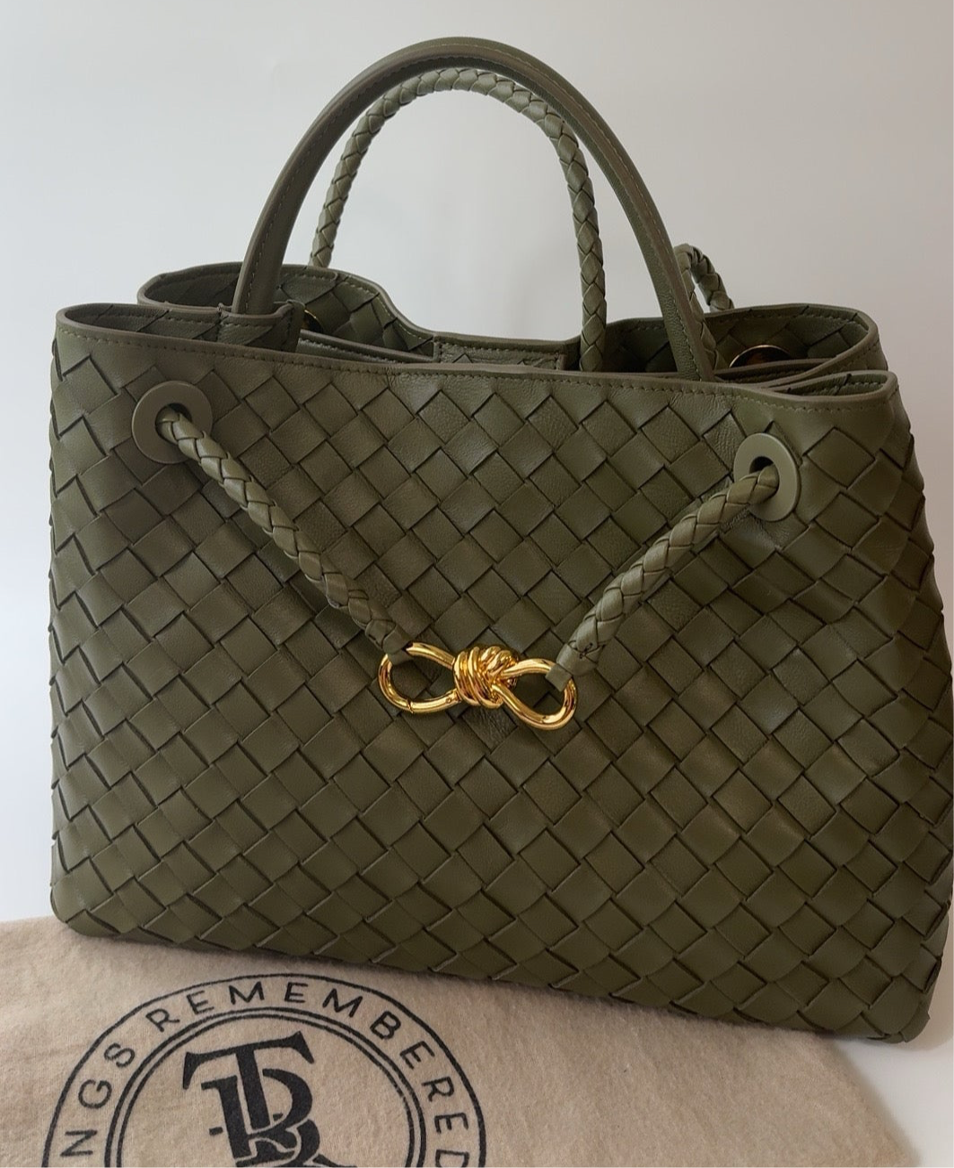 McKenzie Handwoven Bow Bag