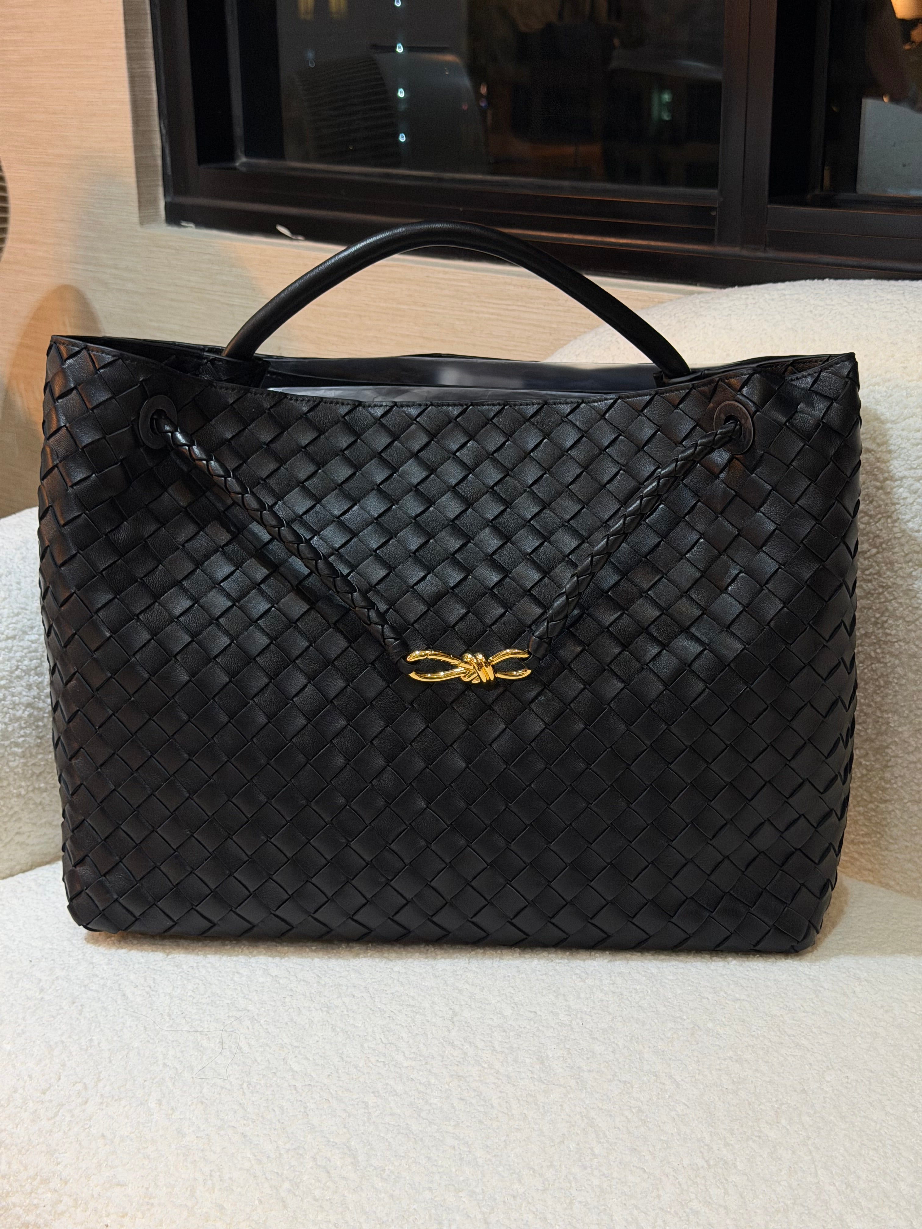 McKenzie Handwoven Bow Bag