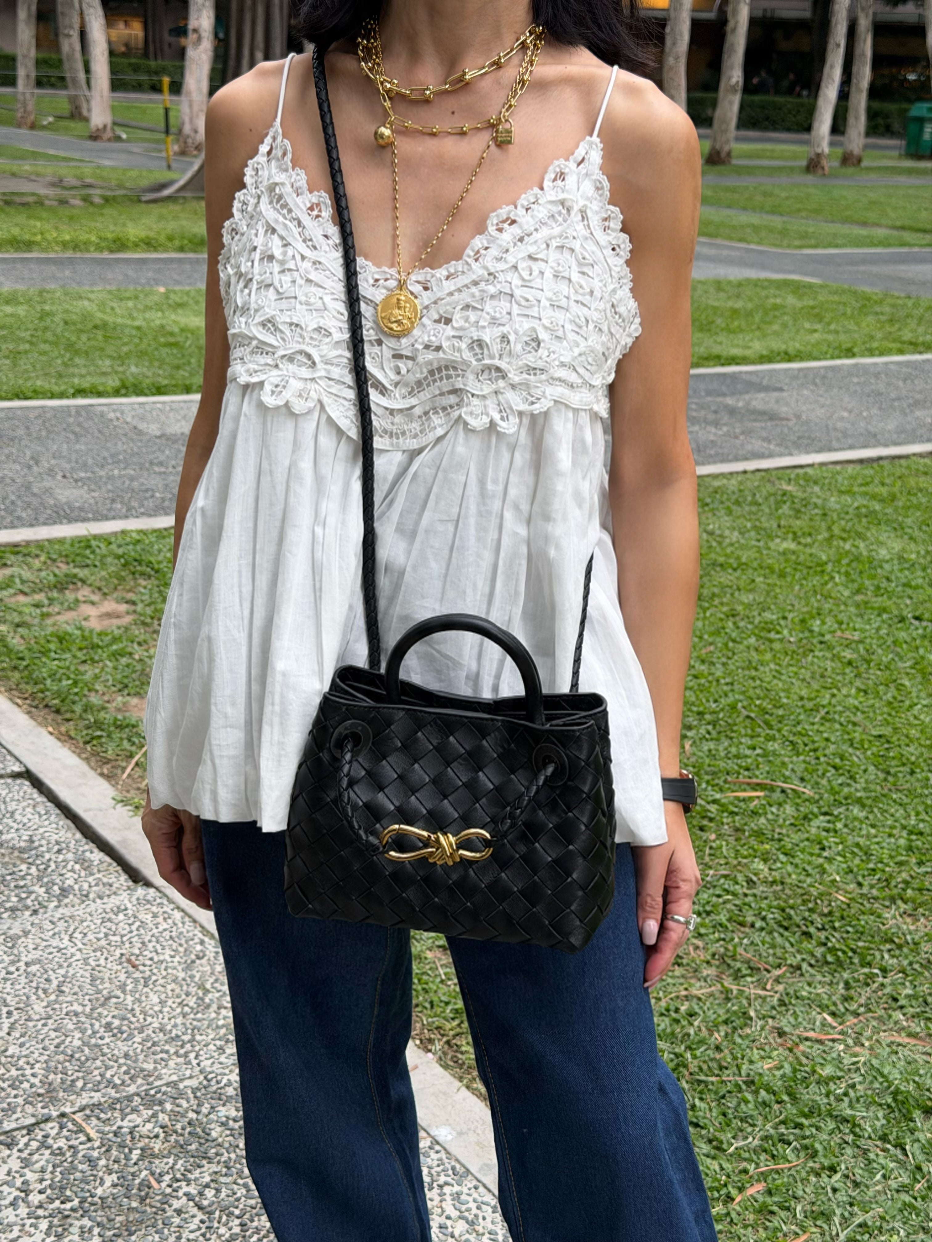 McKenzie Handwoven Bow Bag