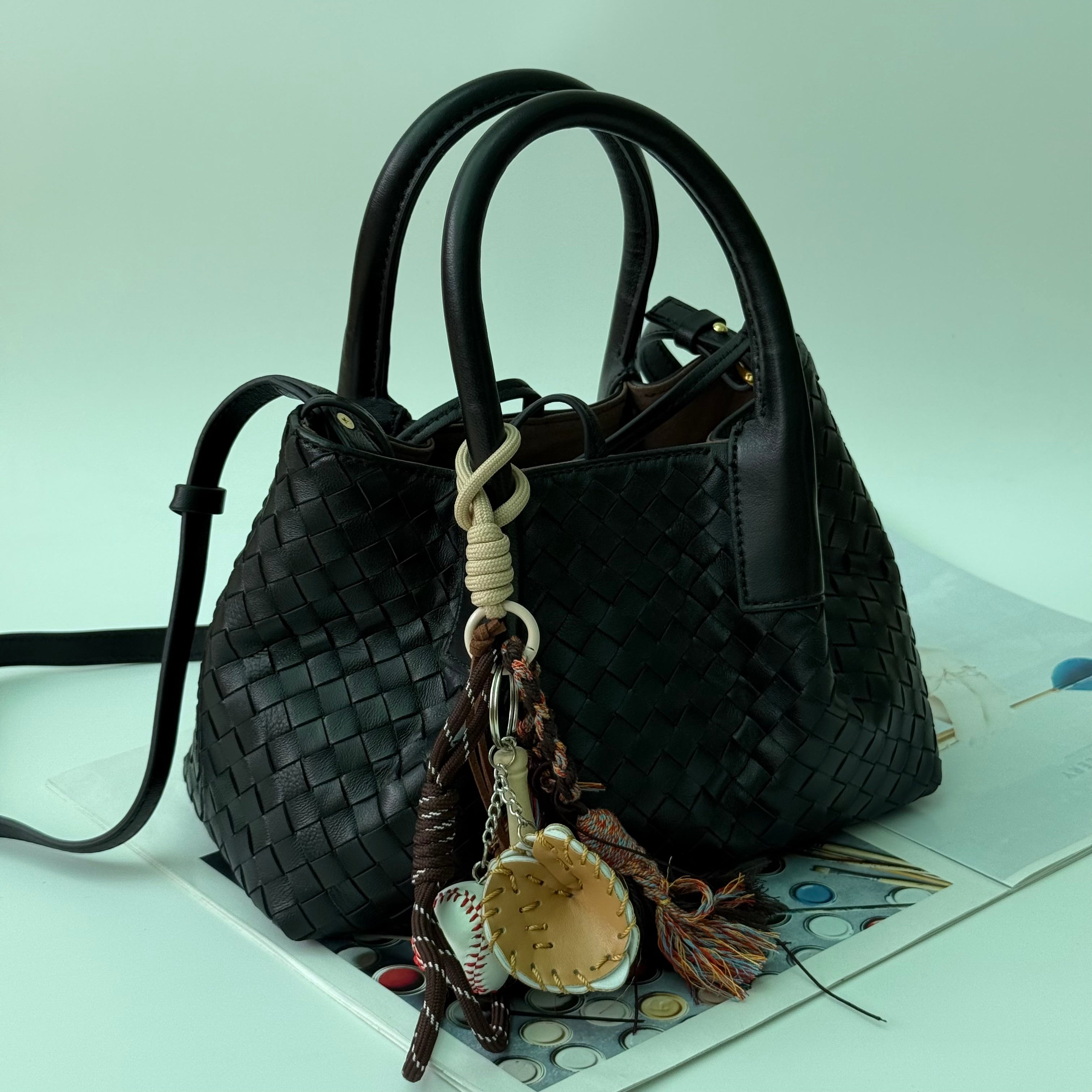 Mckenzie Midi Woven Tote