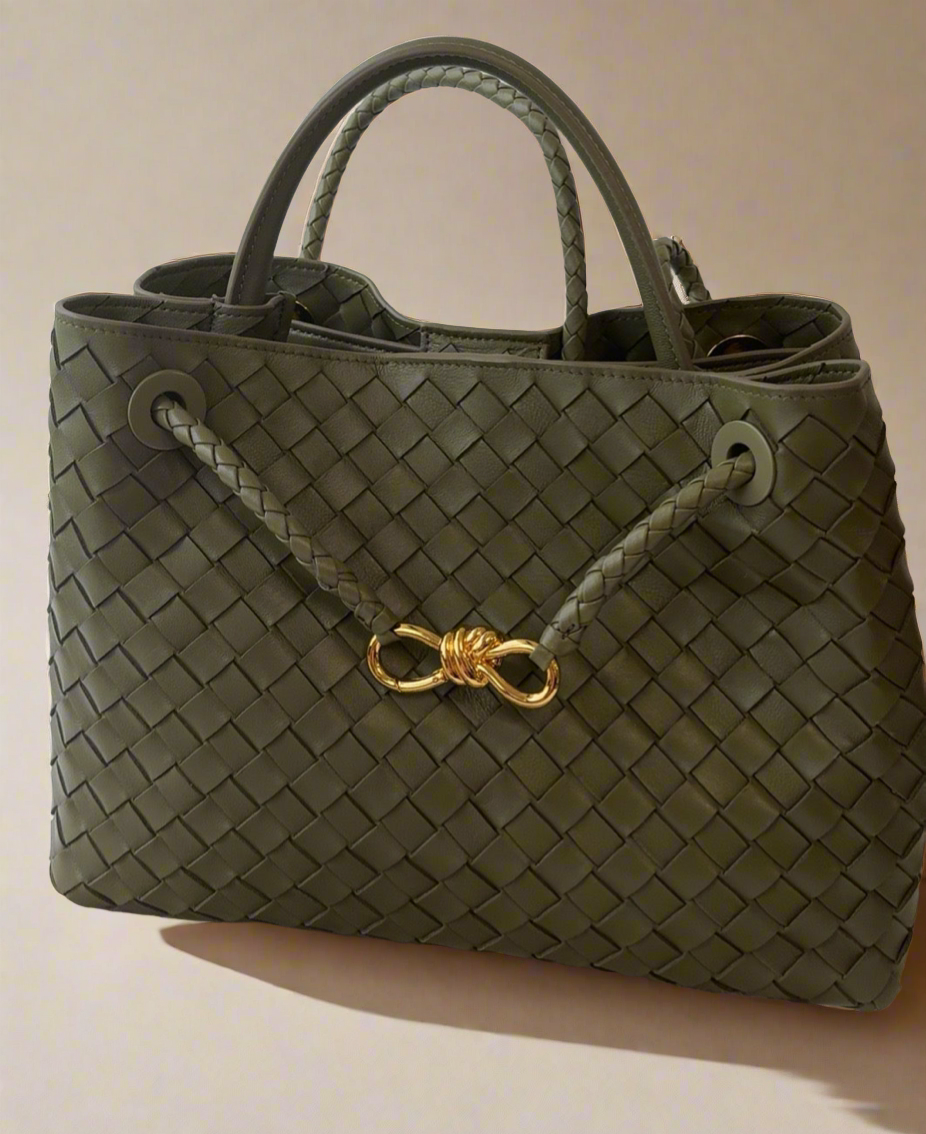 McKenzie Handwoven Bow Bag