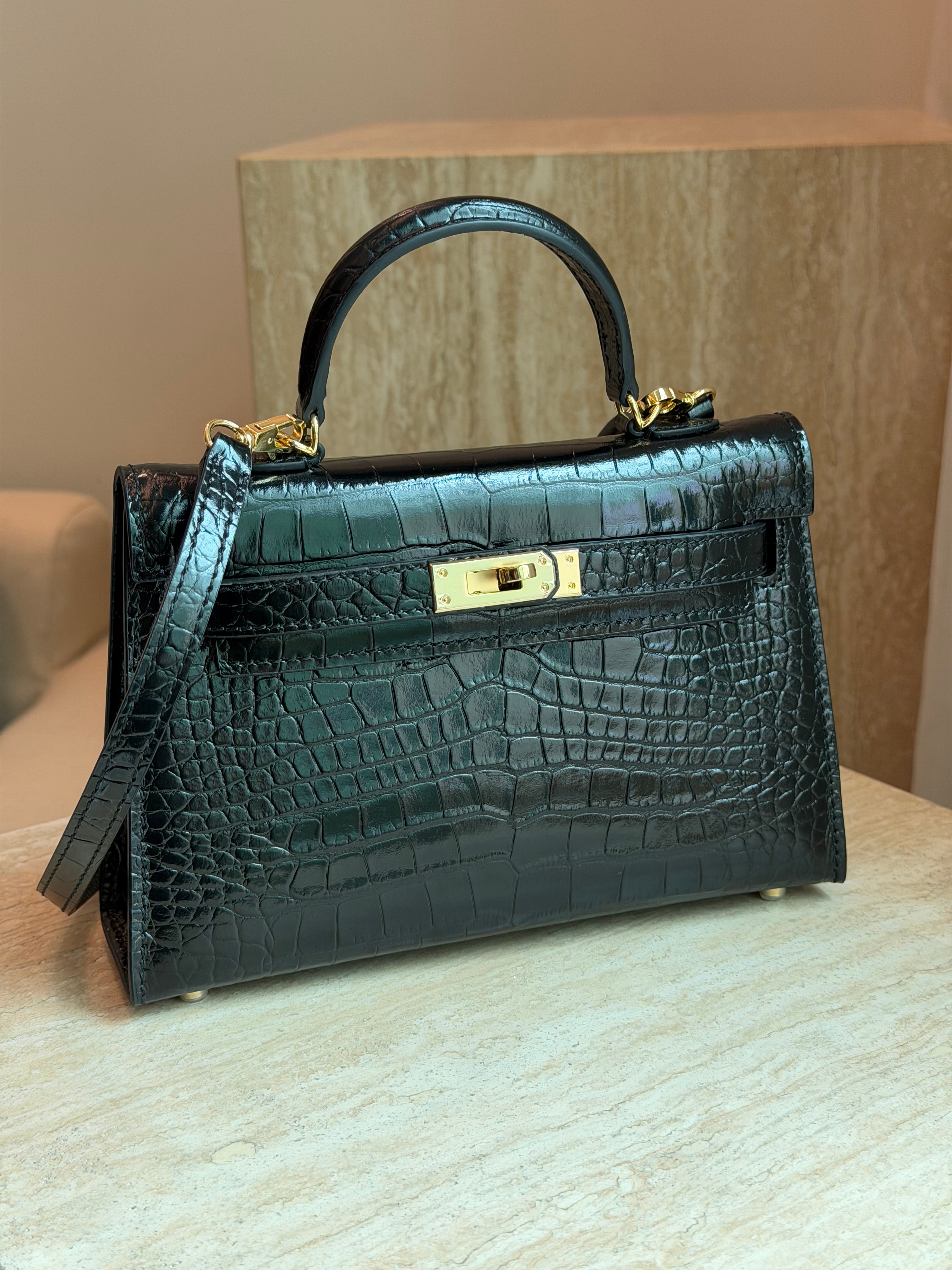 Grace Satchel - Premium Leather (Mini 20cm/Pouchette 22cm)