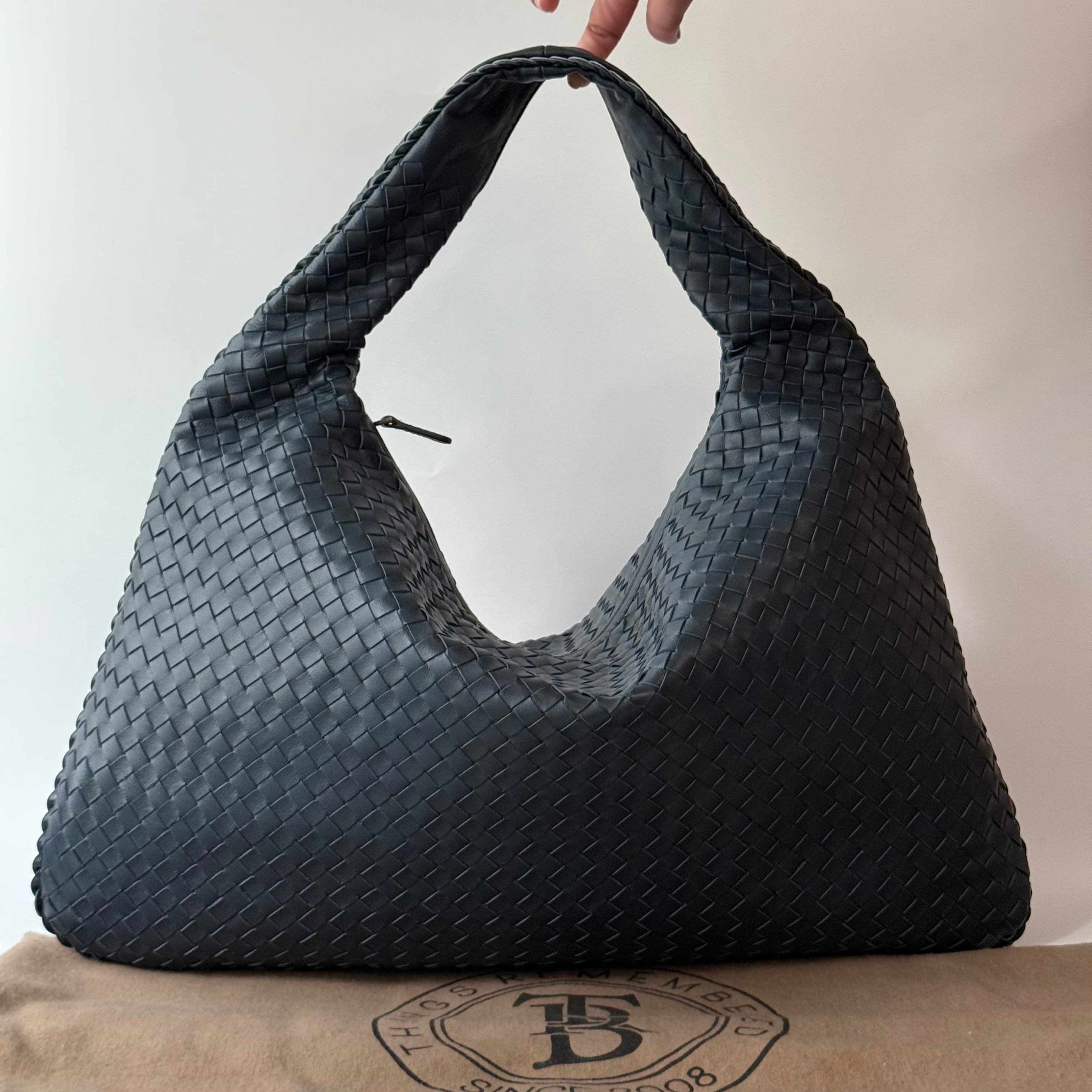 McKenzie Woven Hobo Bag