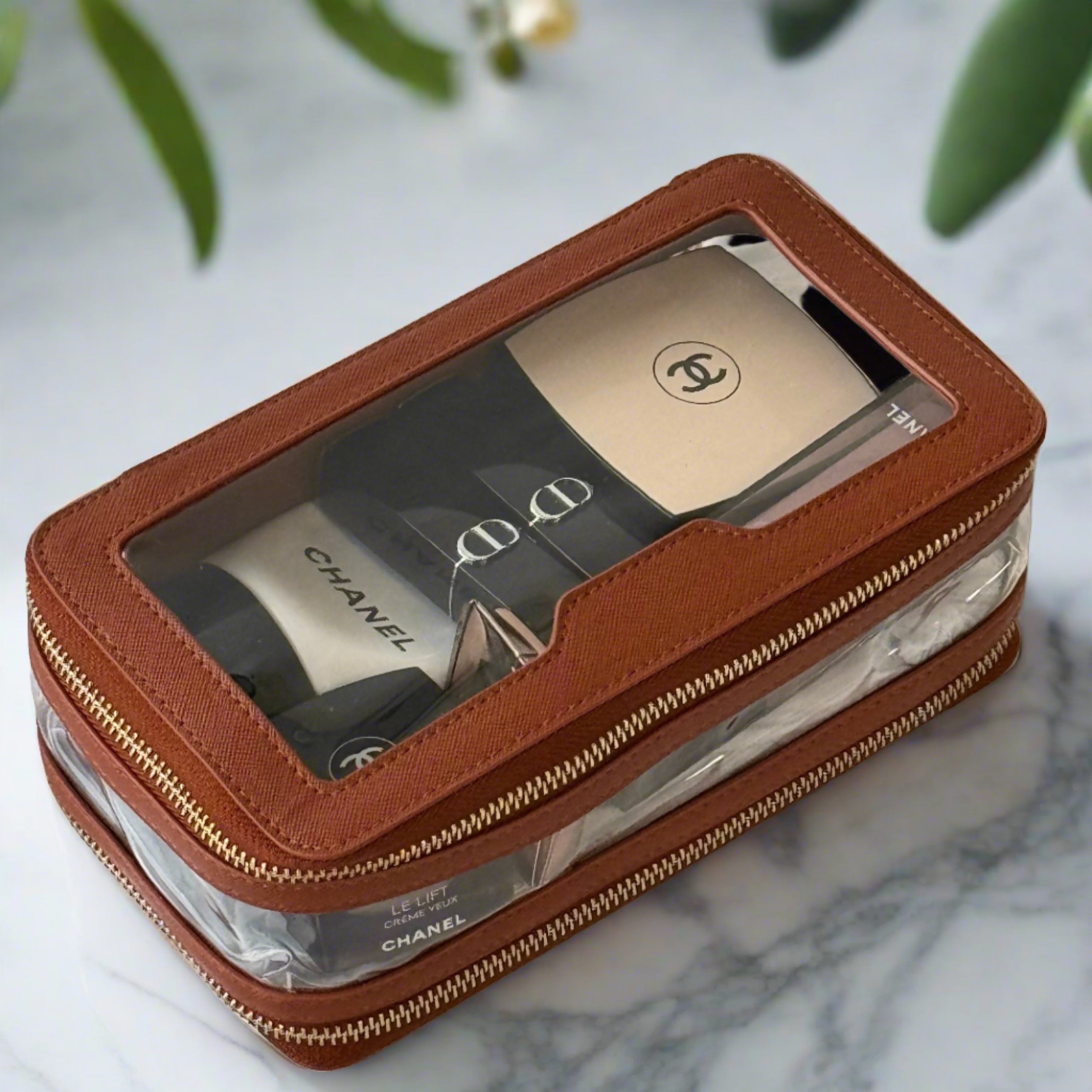 Genuine Leather Clarity Inflight Case