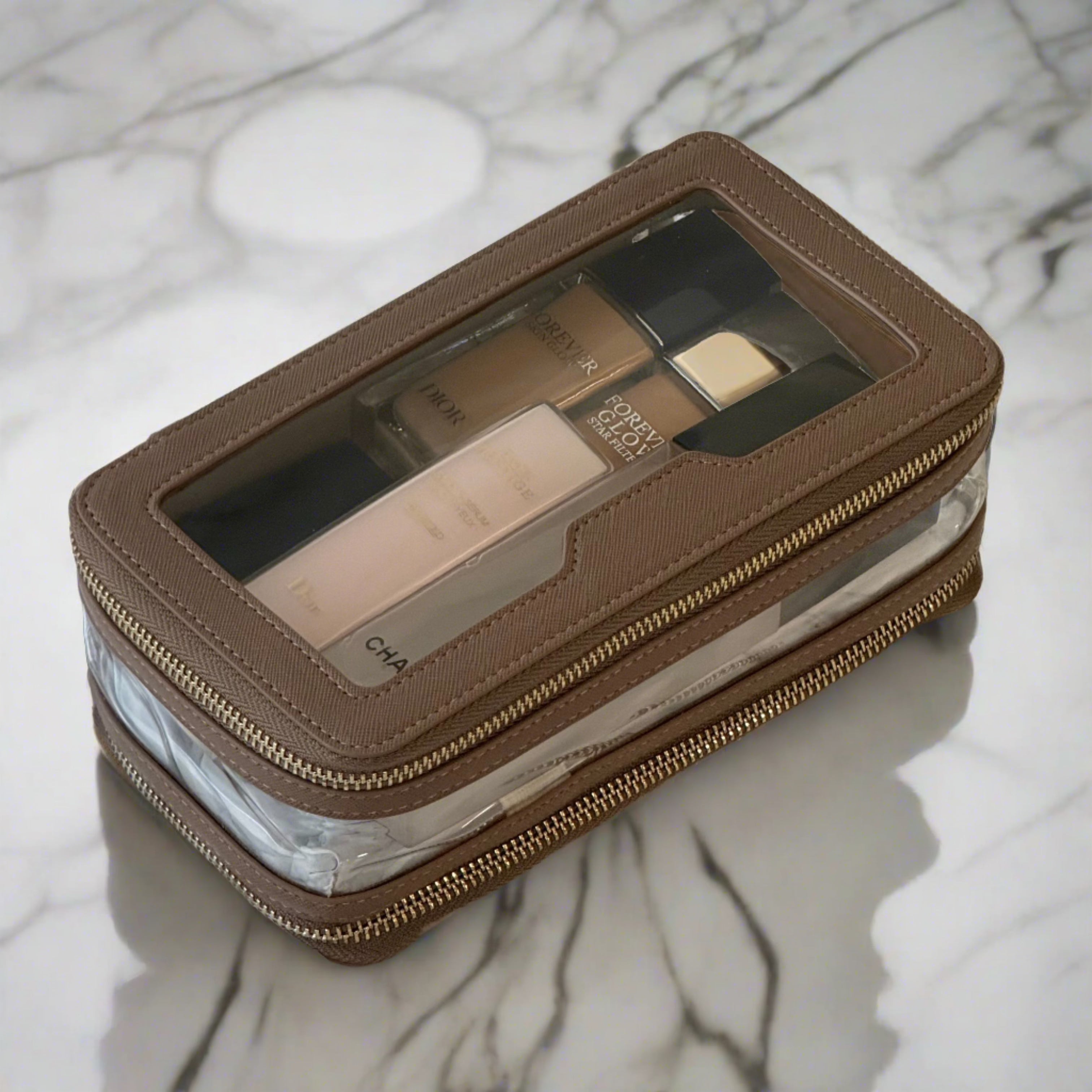 Genuine Leather Clarity Inflight Case