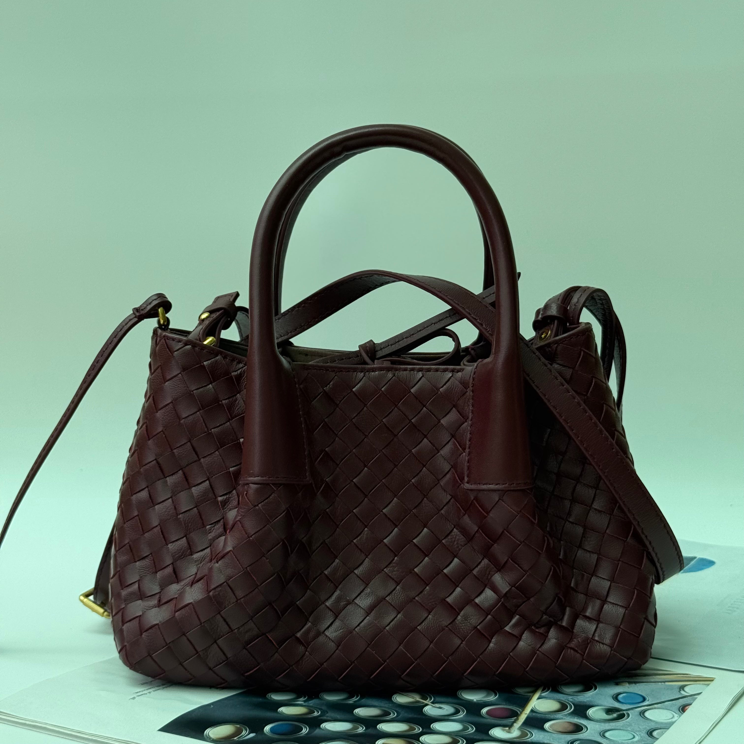 Mckenzie Midi Woven Tote