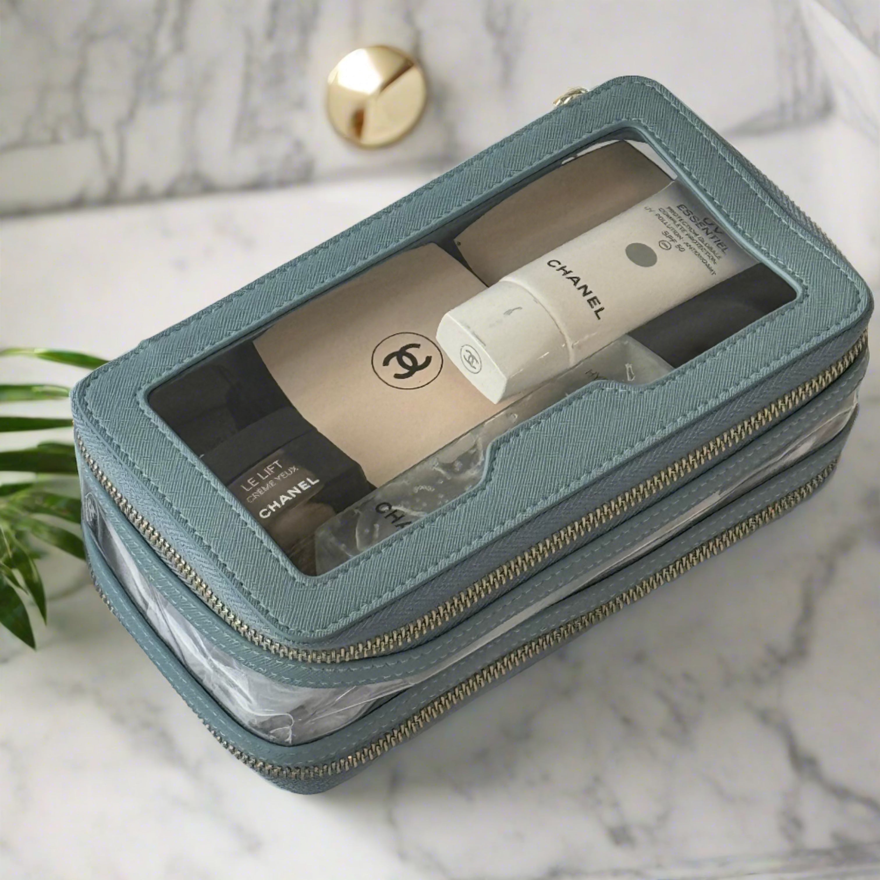 Genuine Leather Clarity Inflight Case