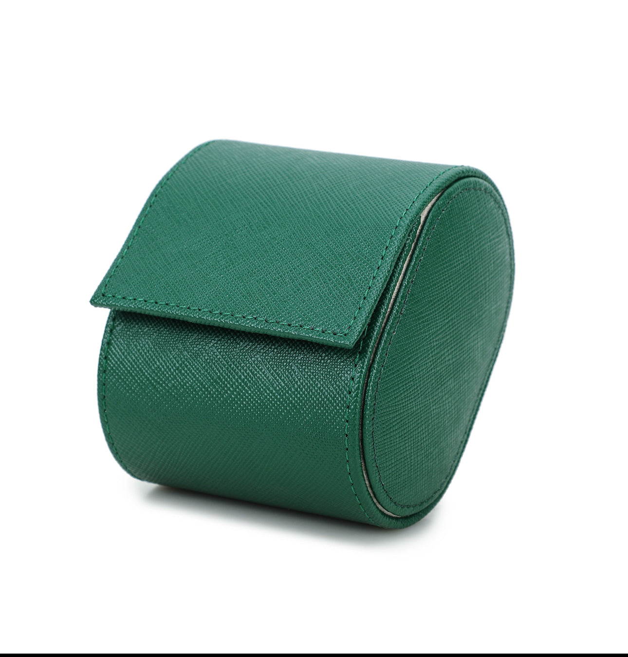 1-Slot Genuine Leather Watch Roll