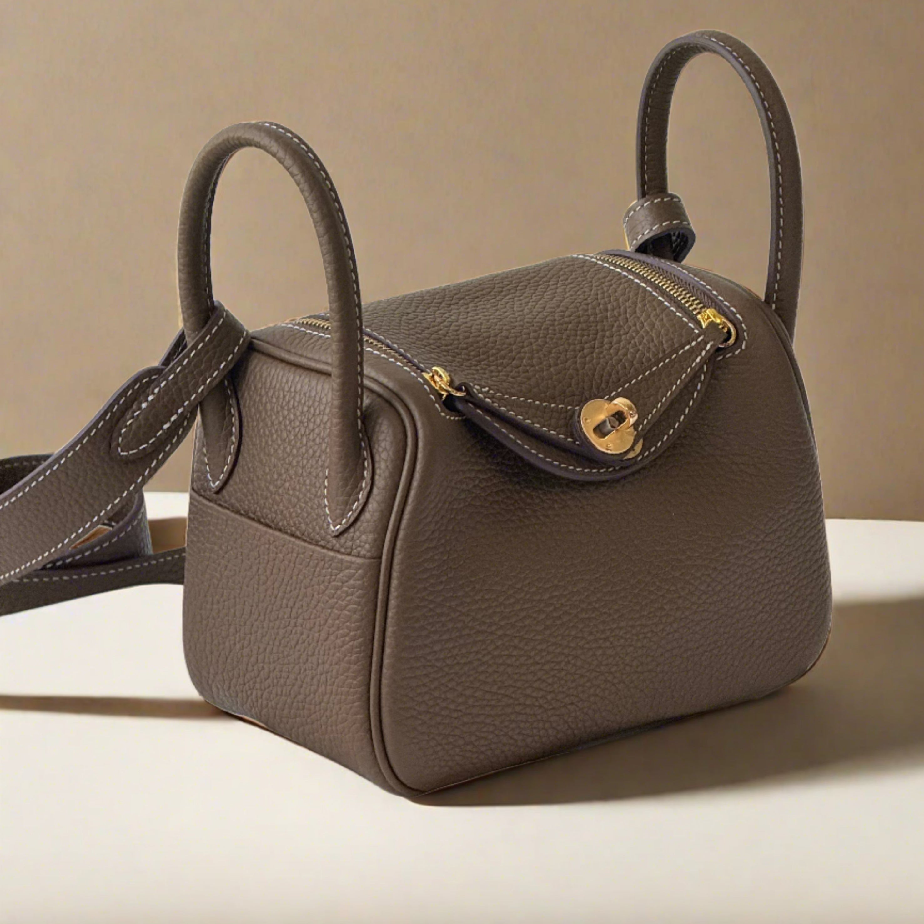 Madison Premium Leather Tote Mini