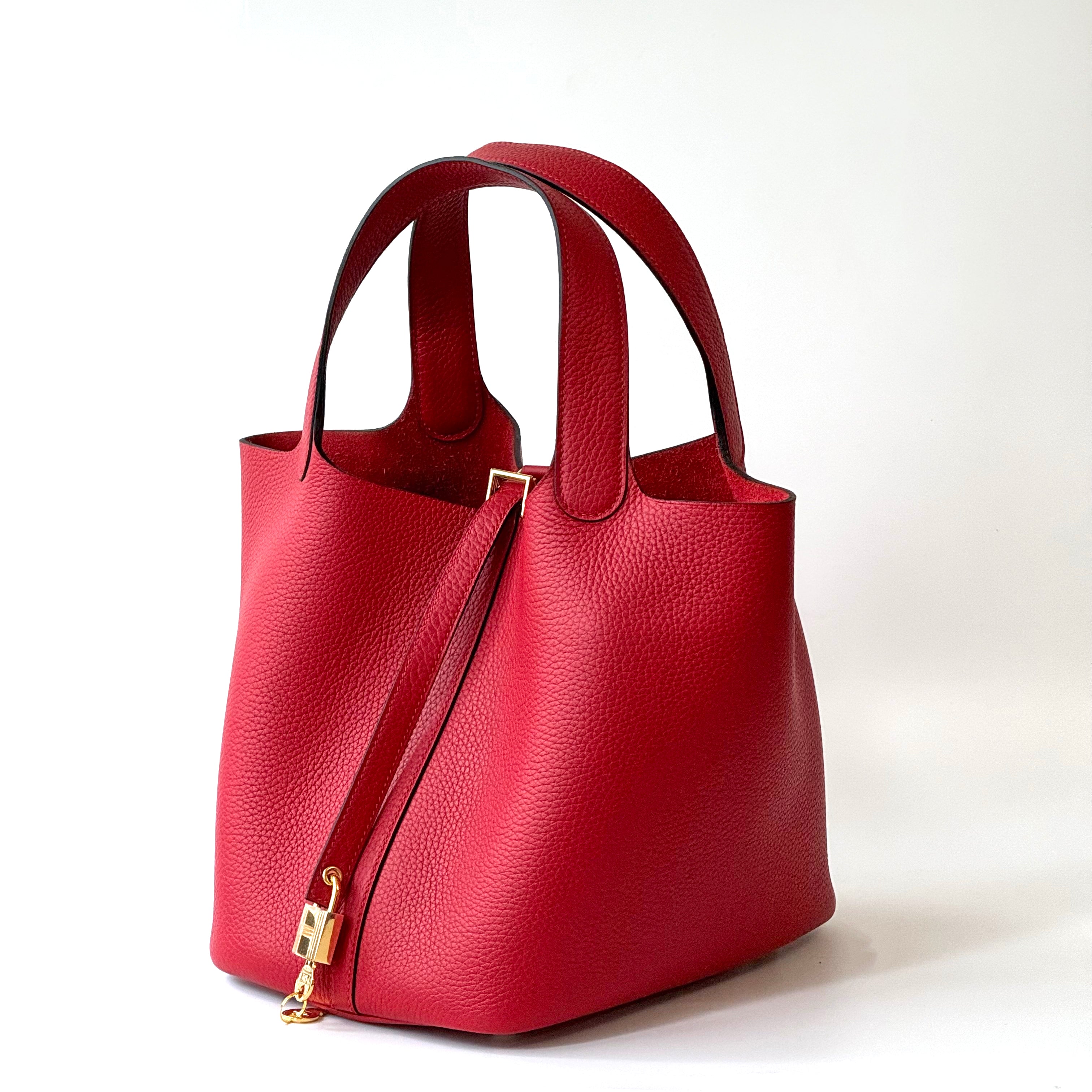 Elisabetta Slouch Bag Handstitched 18/22cm