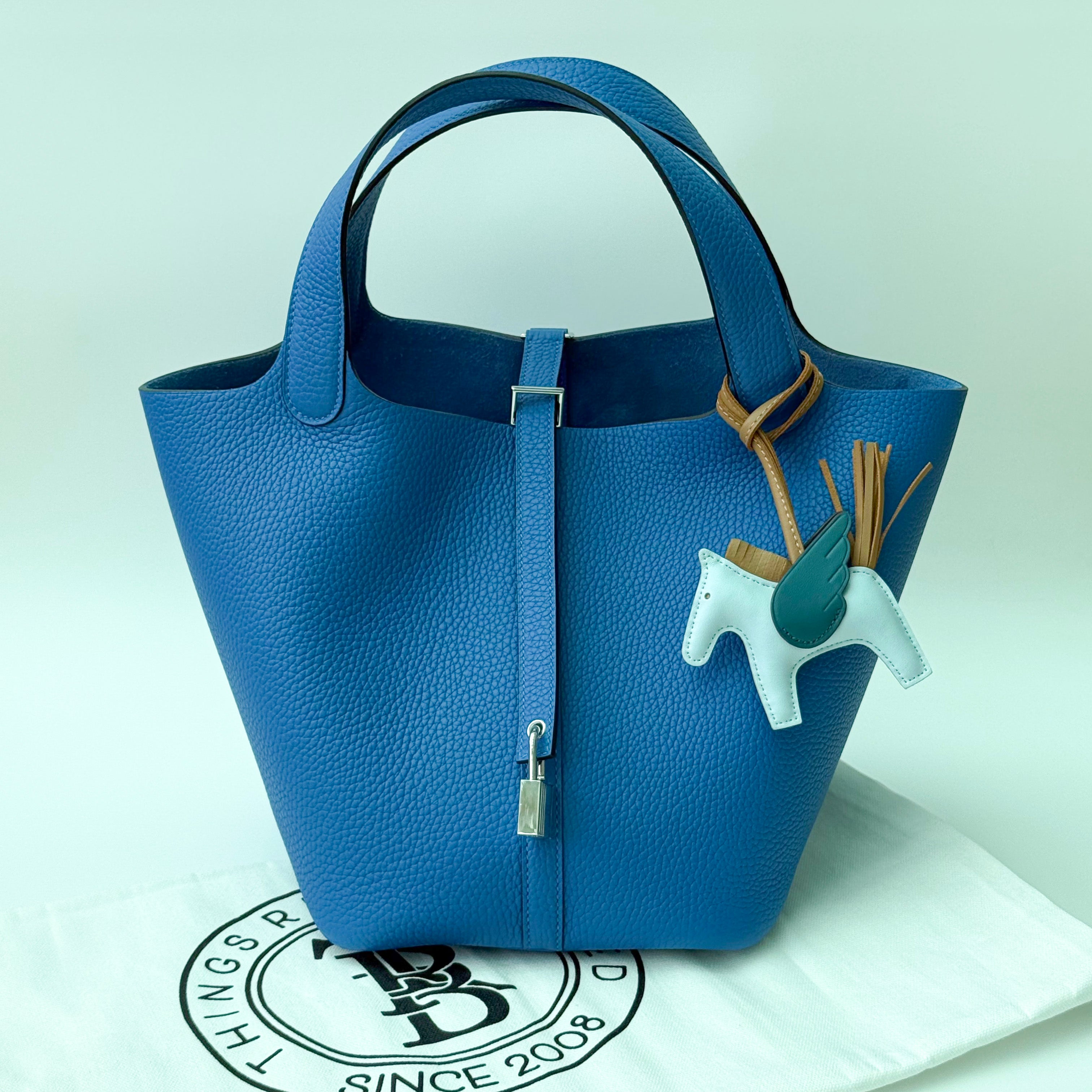 Elisabetta Slouch Bag Handstitched 18/22cm