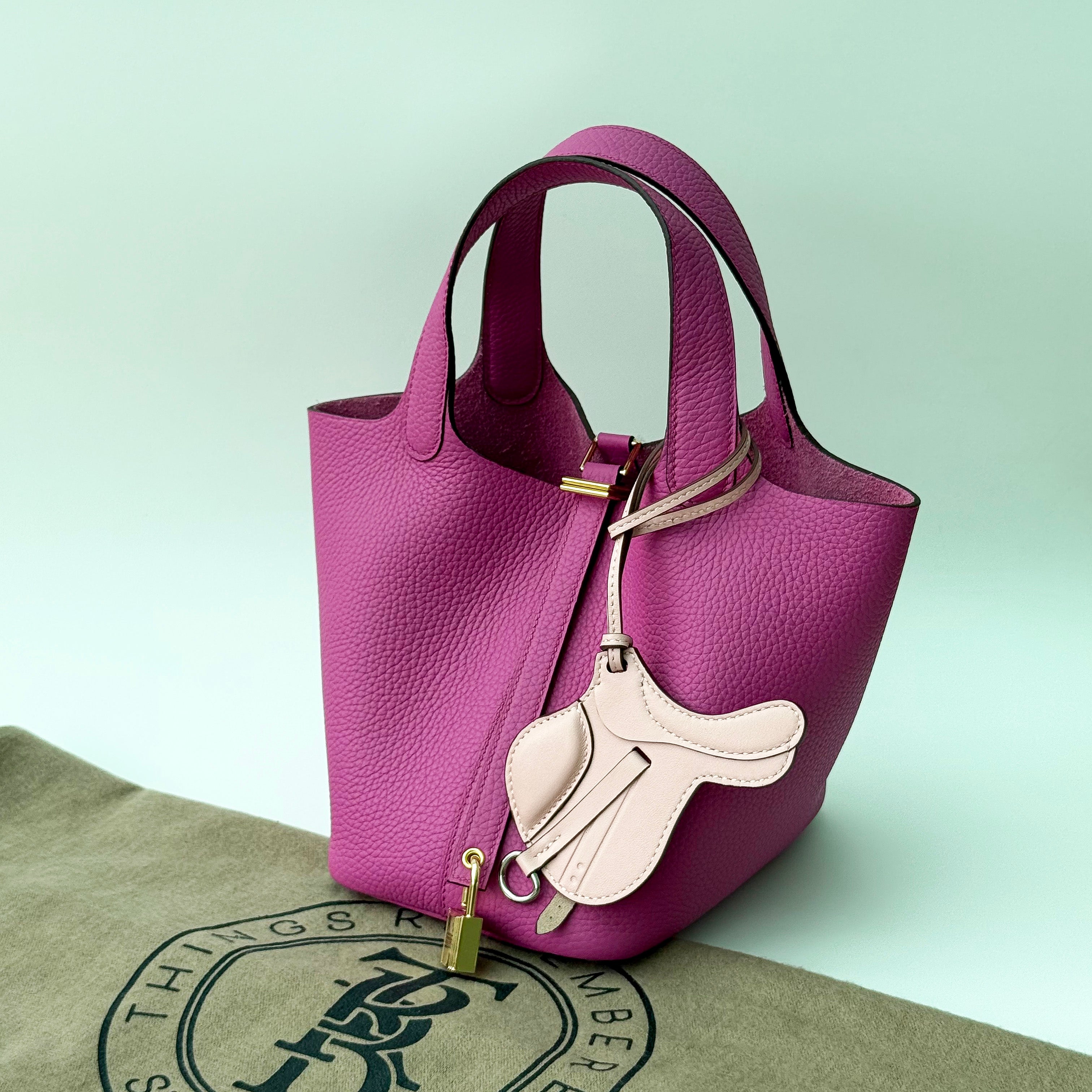 Elisabetta Slouch Bag Handstitched 18/22cm