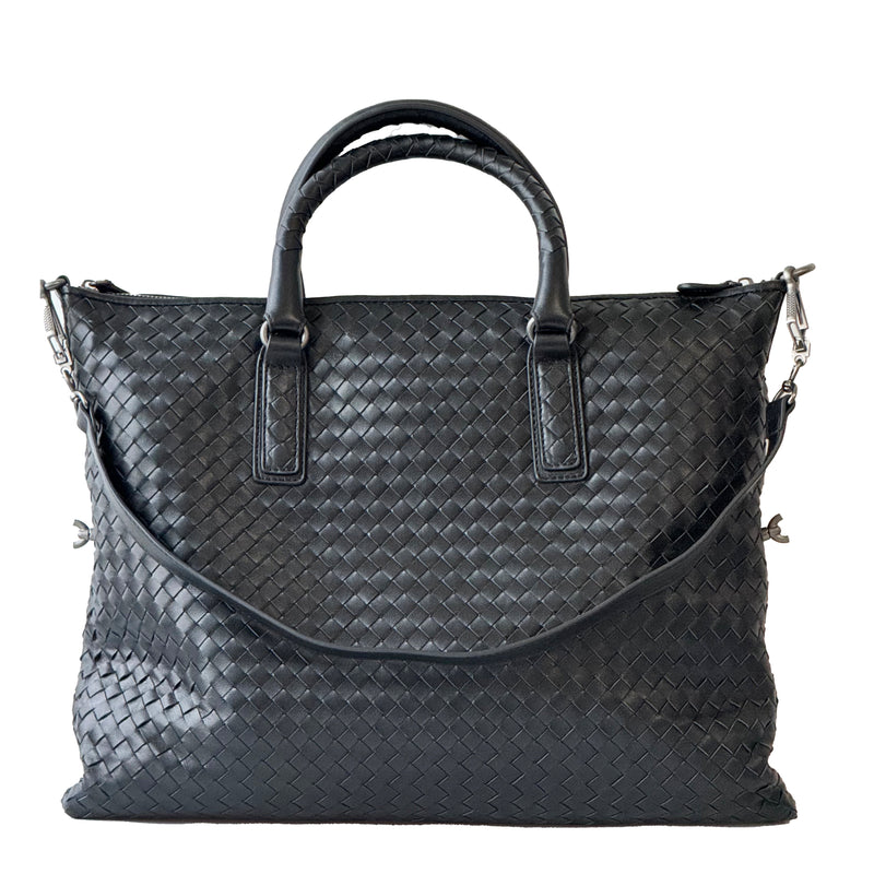 Mckenzie Medium Convertible Woven Tote Bag