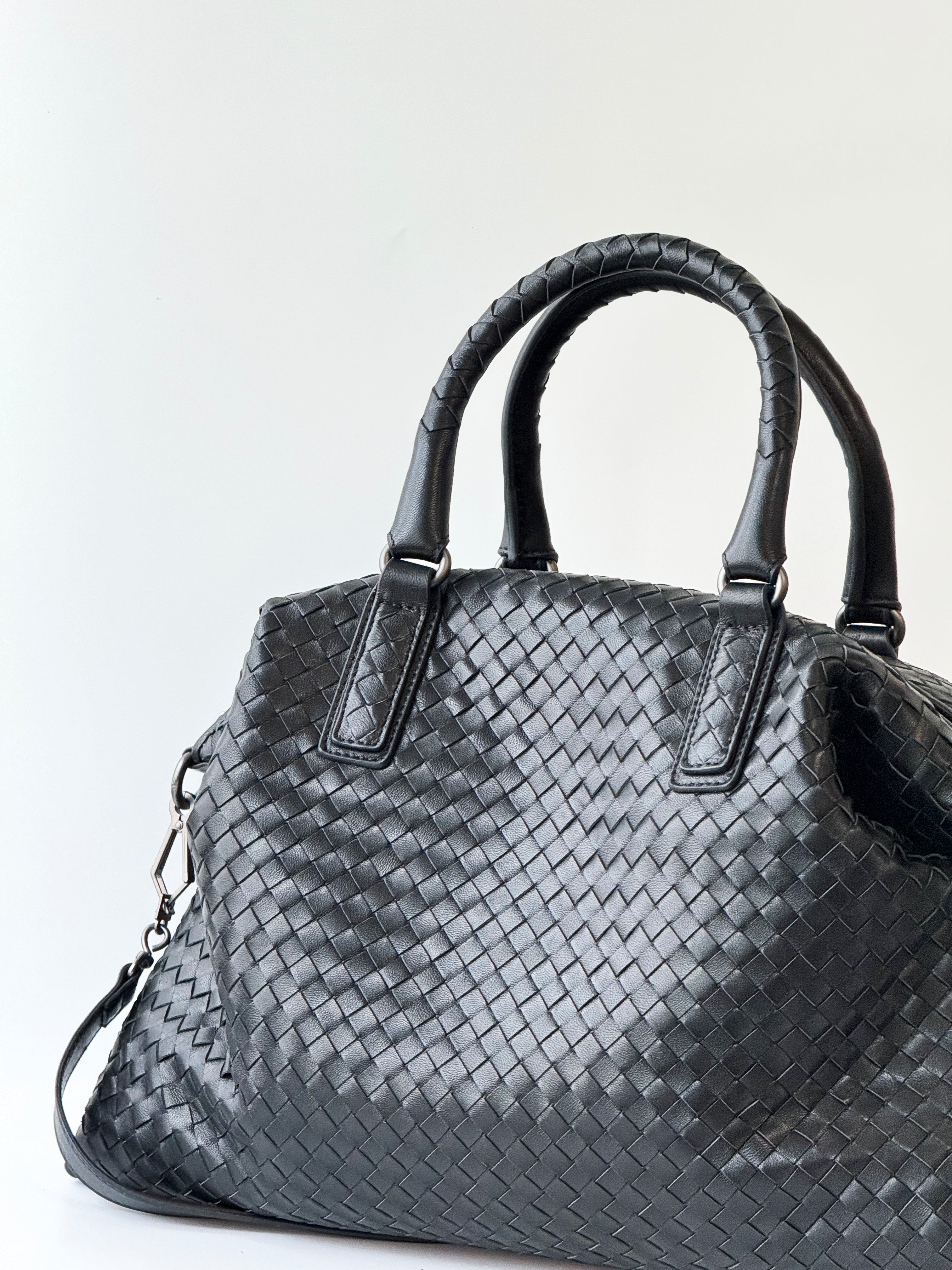 Mckenzie Medium Convertible Woven Tote Bag