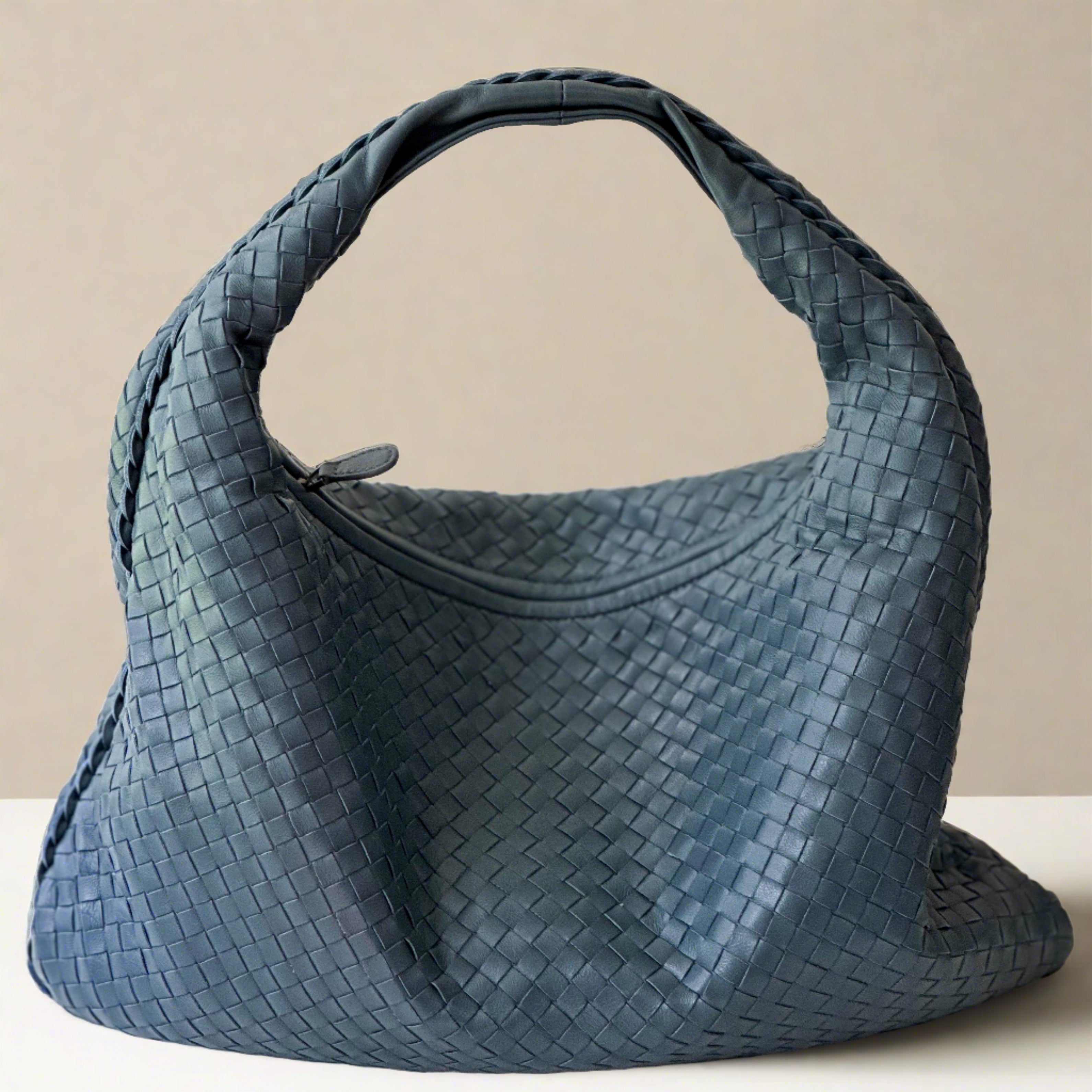 McKenzie Woven Hobo Bag