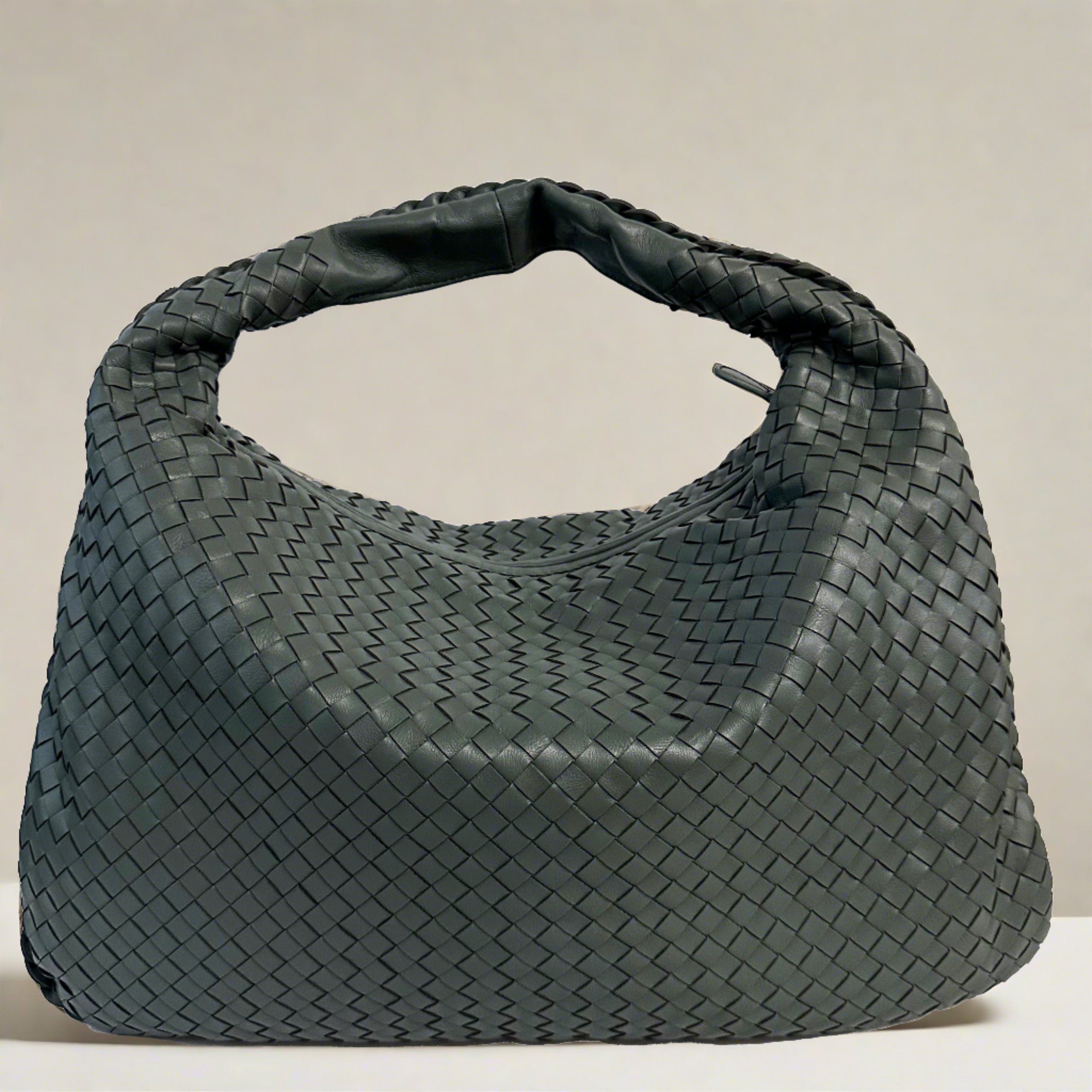 McKenzie Woven Hobo Bag
