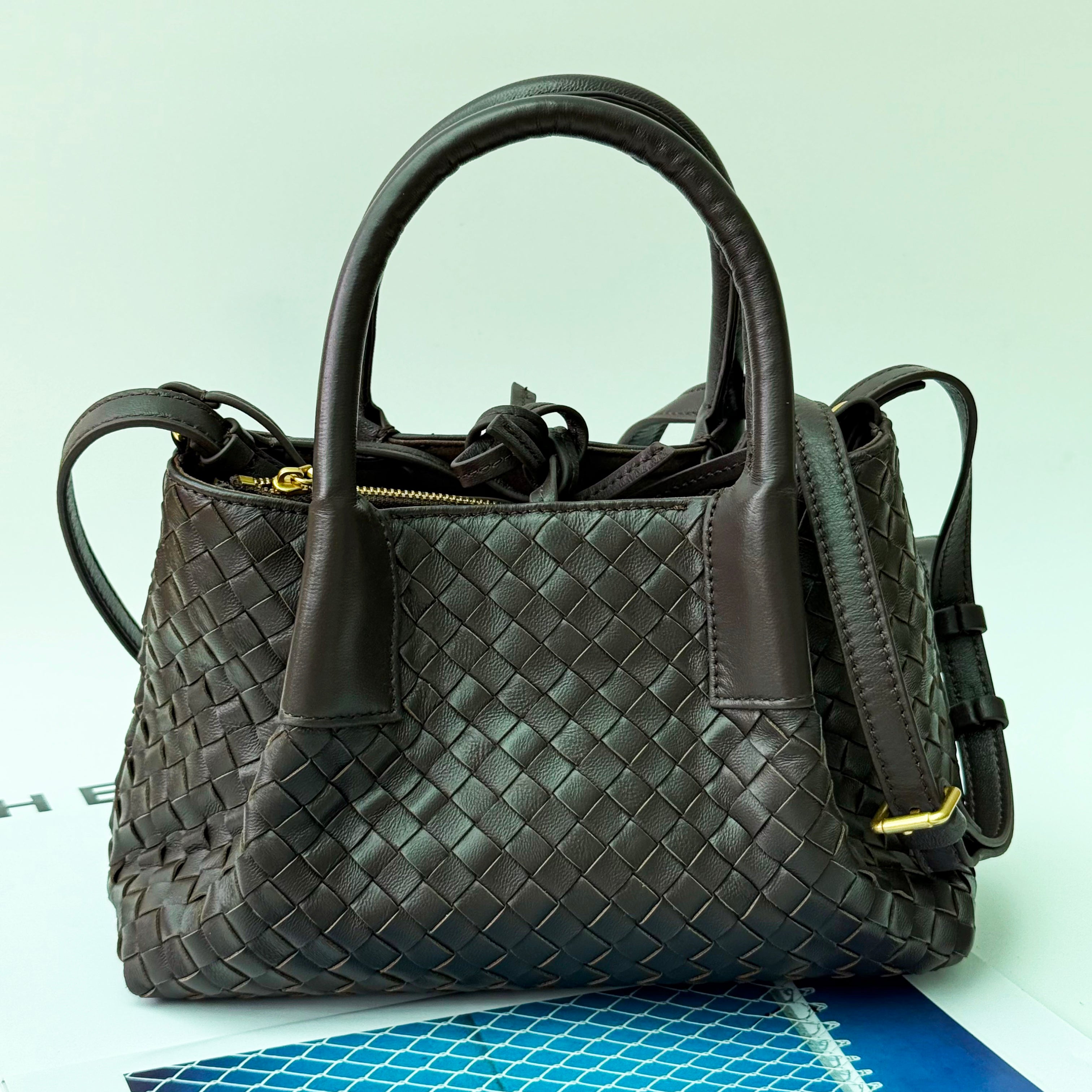 Mckenzie Midi Woven Tote