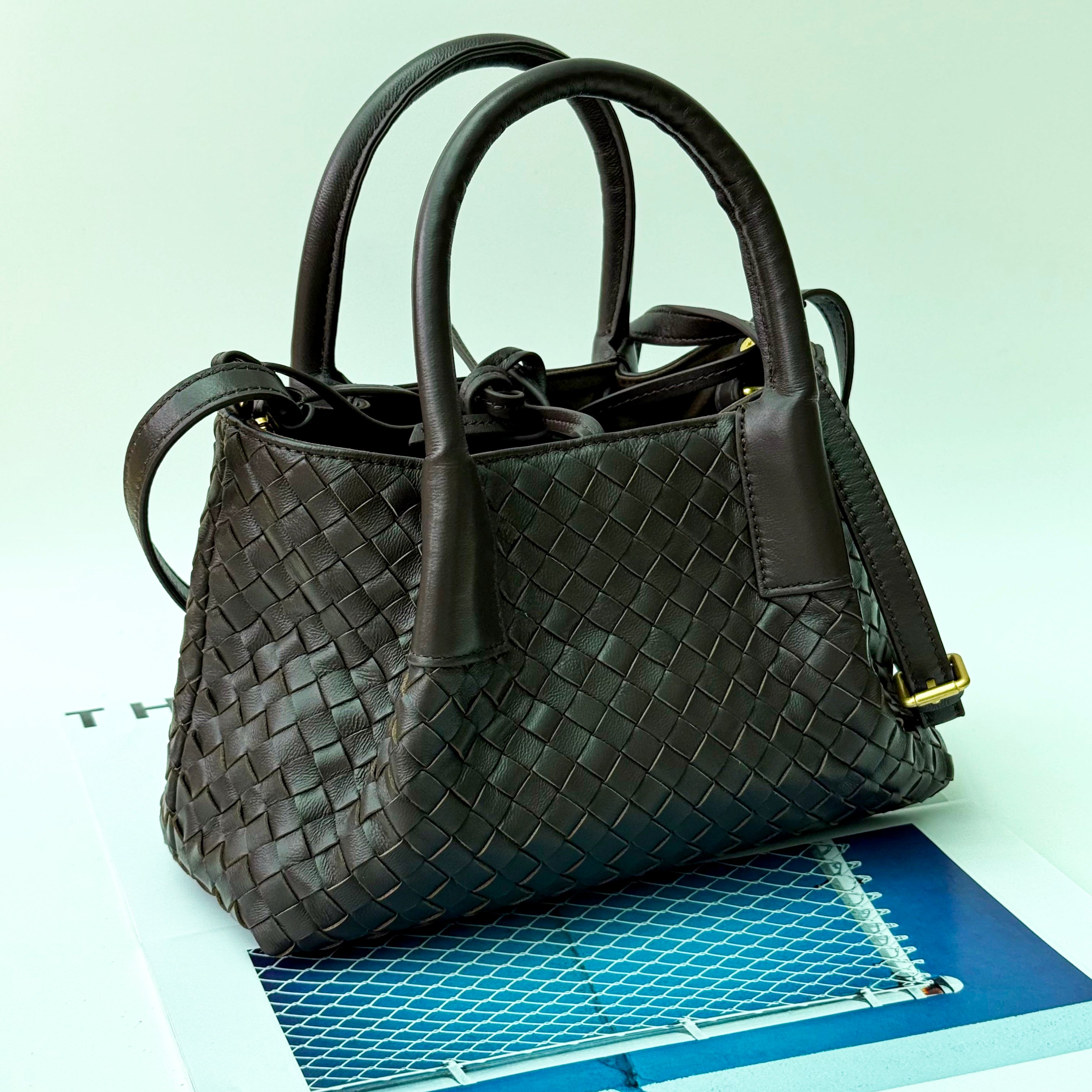 Mckenzie Midi Woven Tote