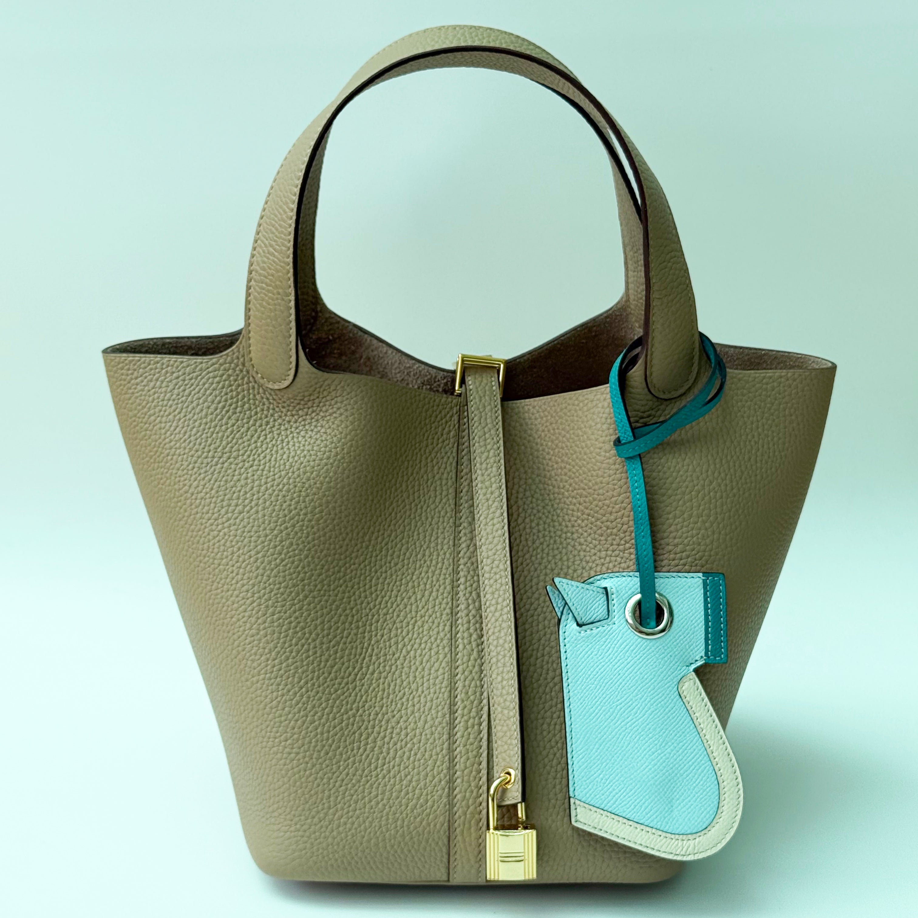 Elisabetta Slouch Bag Handstitched 18/22cm