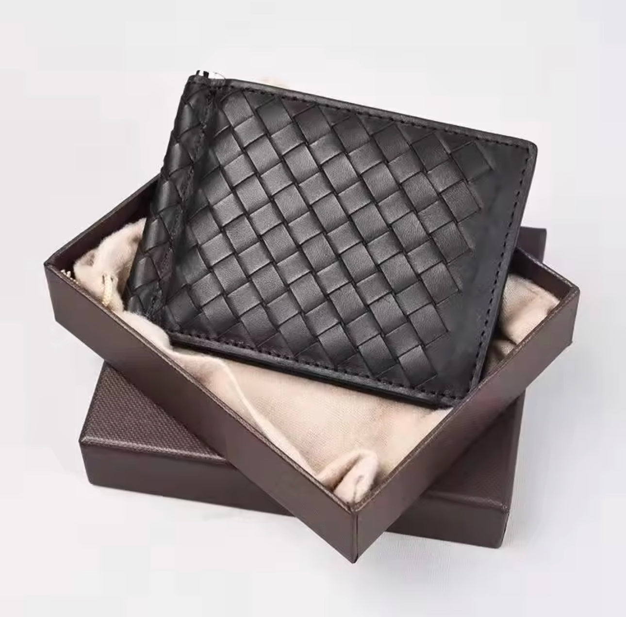 McKenzie Bill Clip Handwoven Wallet