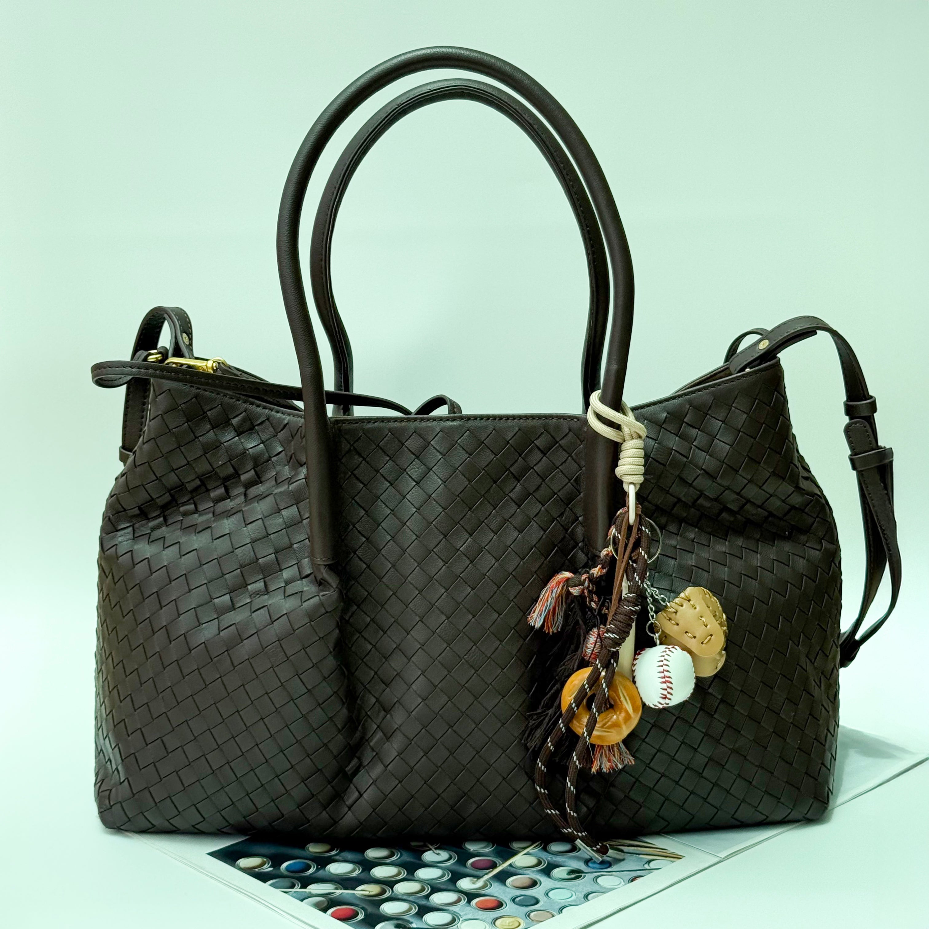 Mckenzie Maxi Woven Tote