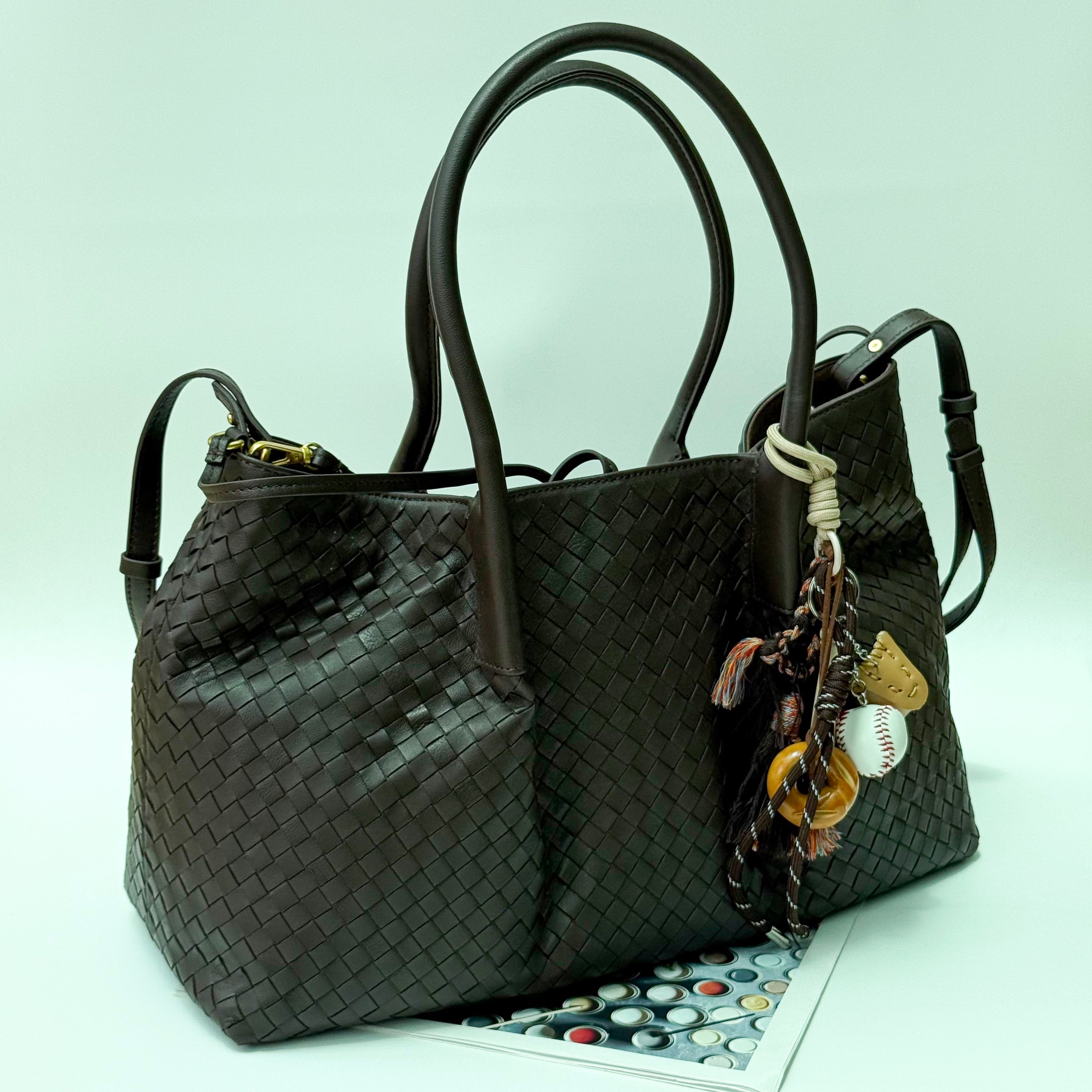 Mckenzie Maxi Woven Tote