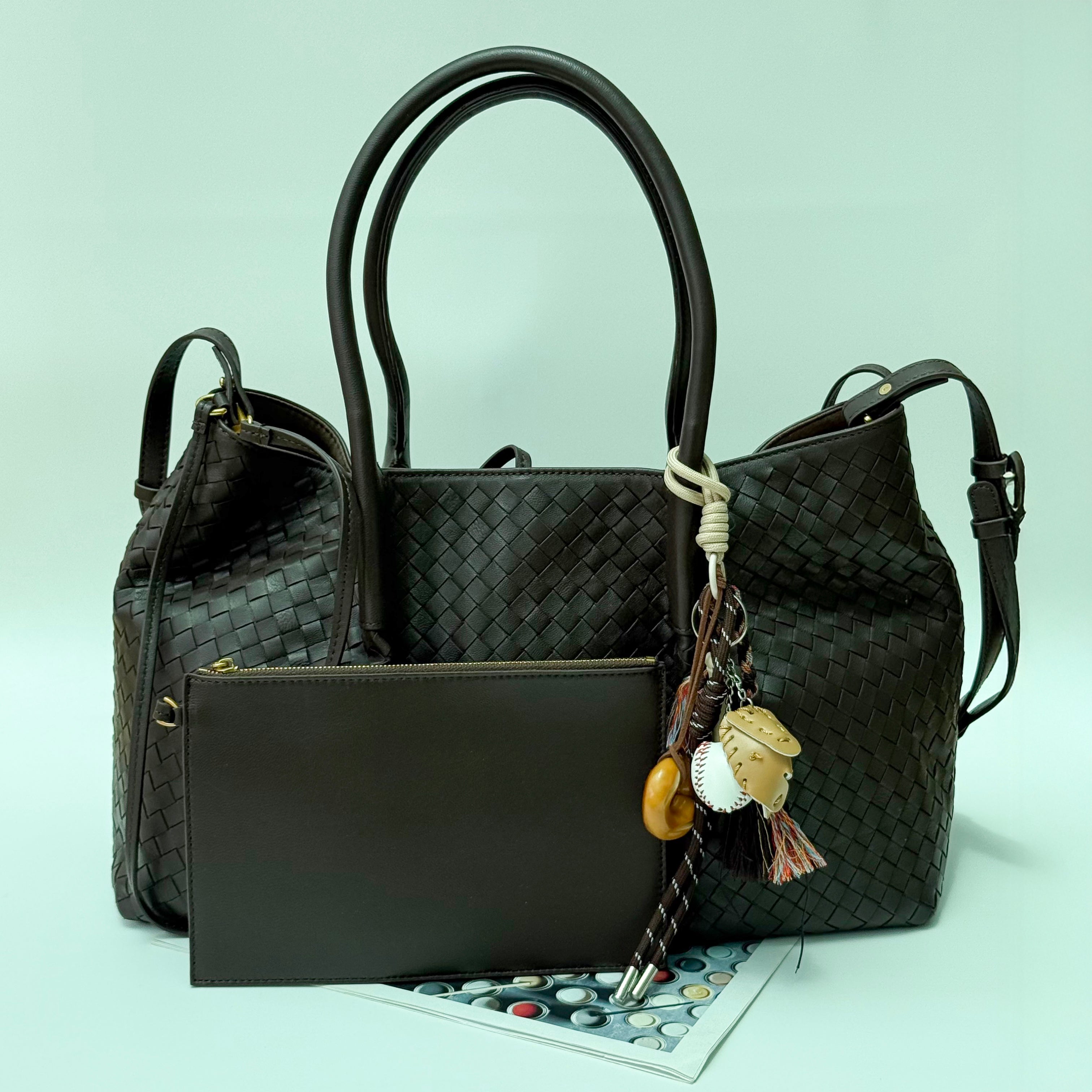Mckenzie Maxi Woven Tote