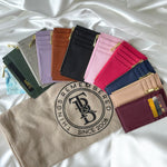 Genuine Saffiano Leather Card Holder + Wallet