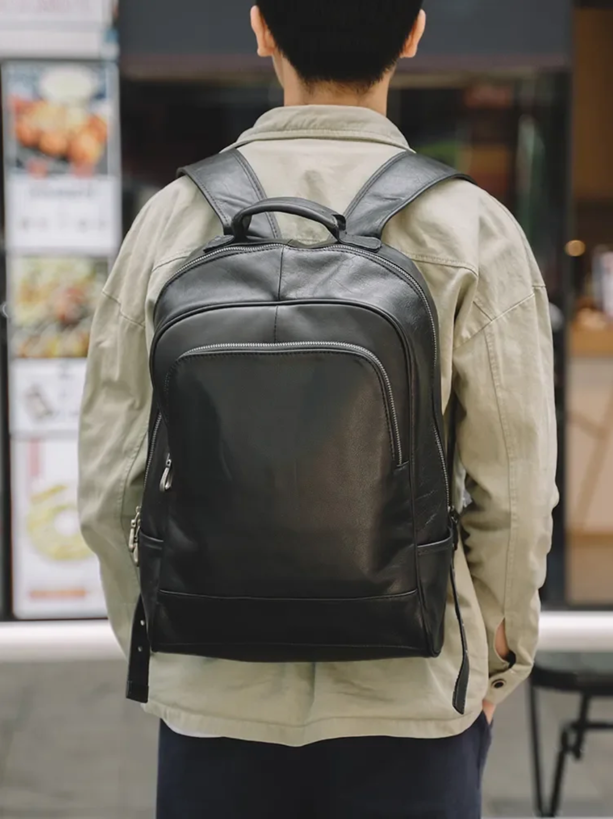 Jollo Leather Backpack