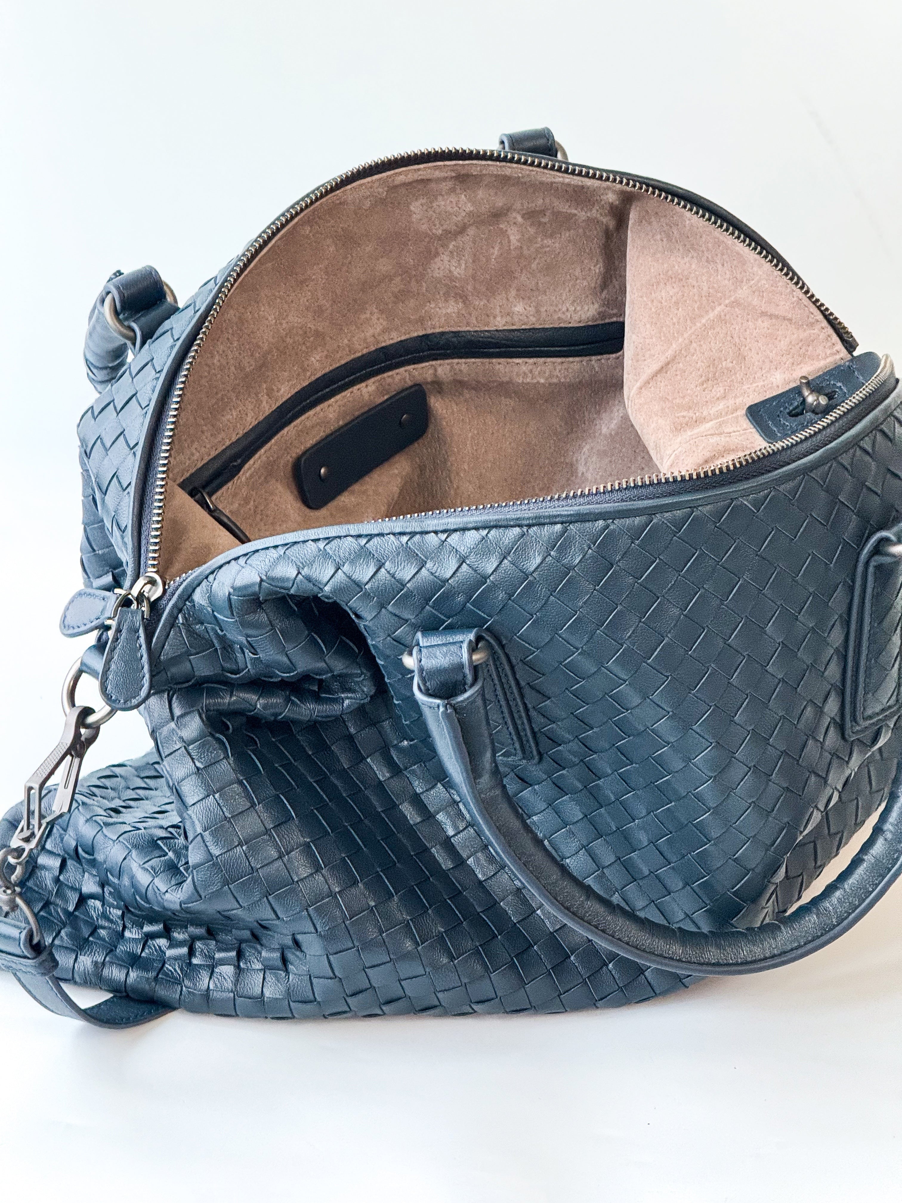 Mckenzie Medium Convertible Woven Tote Bag