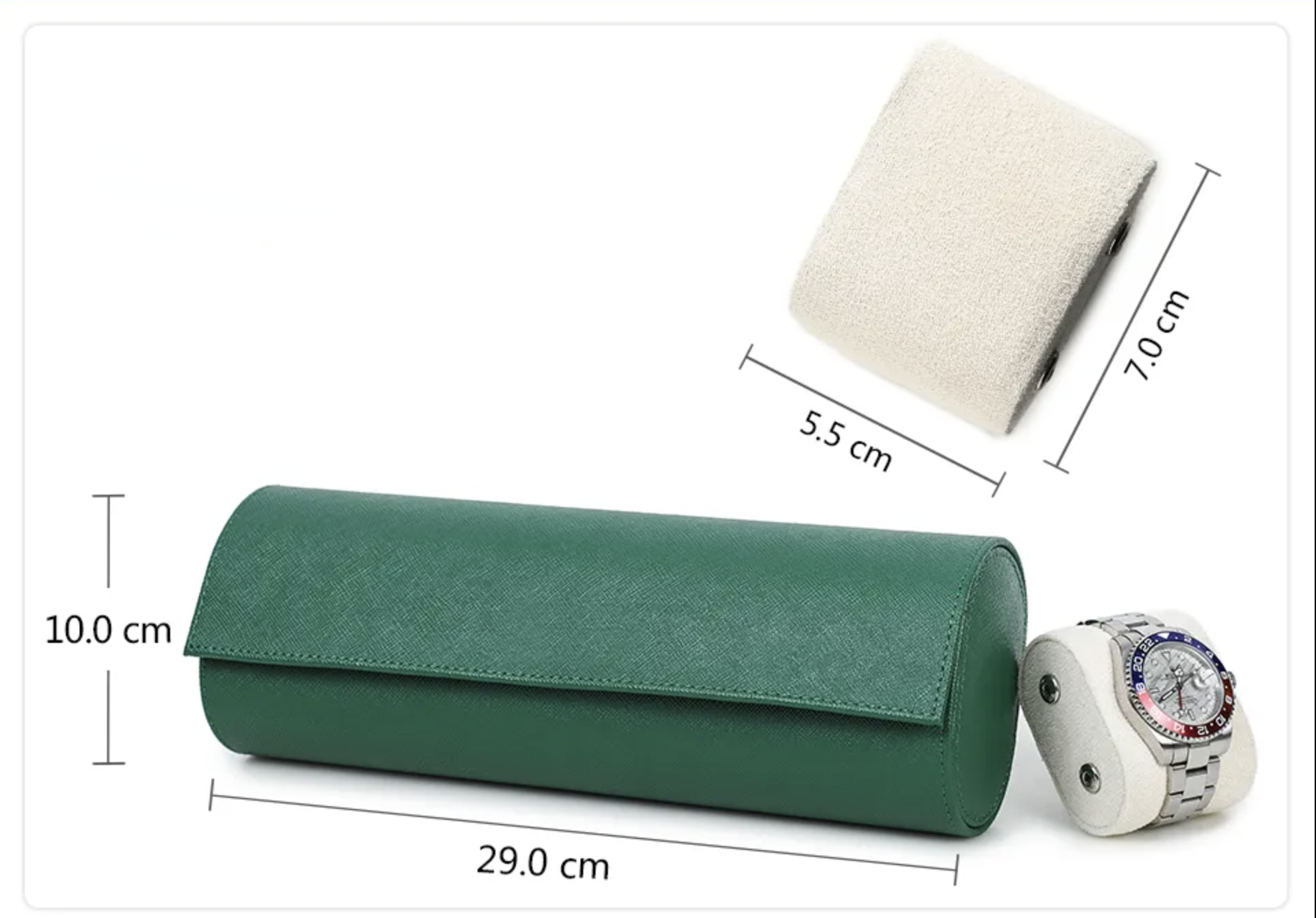 4 Slots Watch Roll Holder