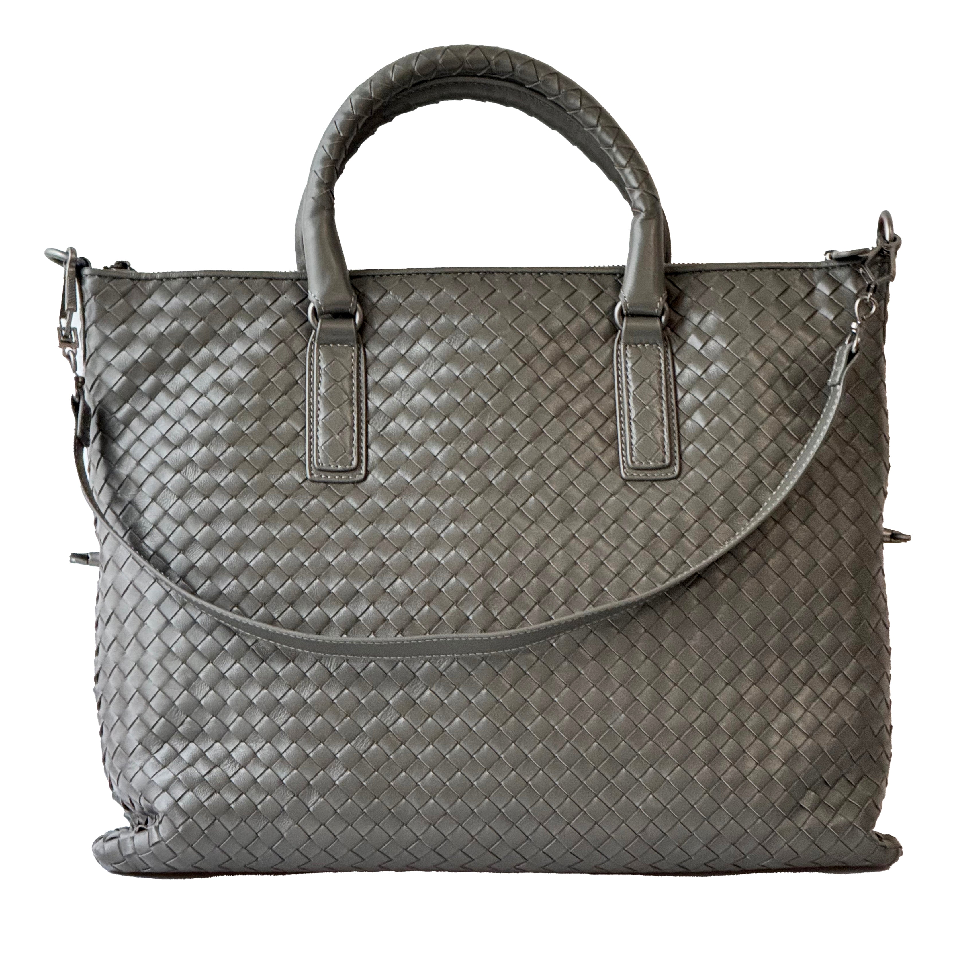 Mckenzie Medium Convertible Woven Tote Bag