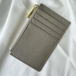 Genuine Saffiano Leather Card Holder + Wallet