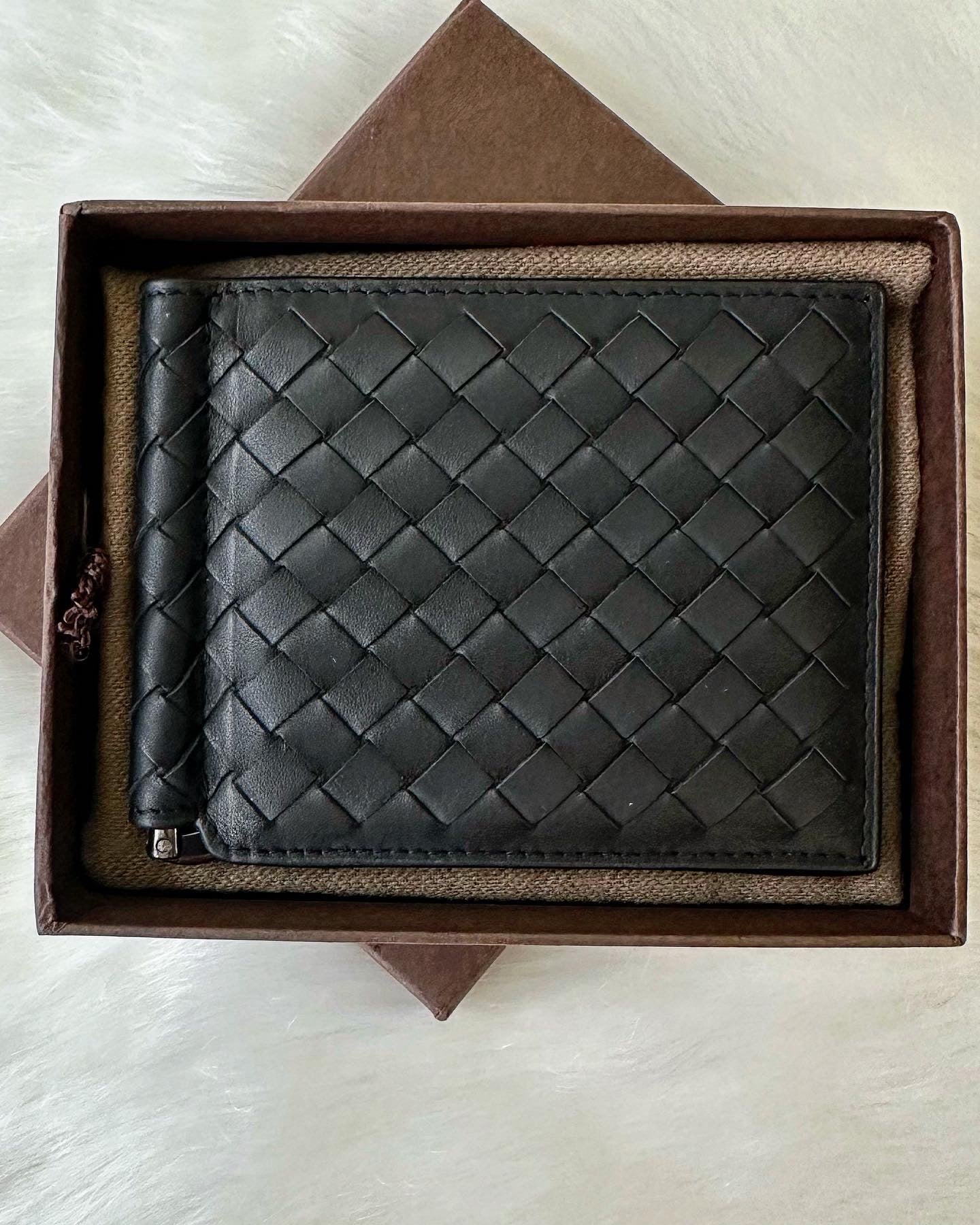 McKenzie Bill Clip Handwoven Wallet