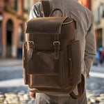 Beckett Leather Backpack