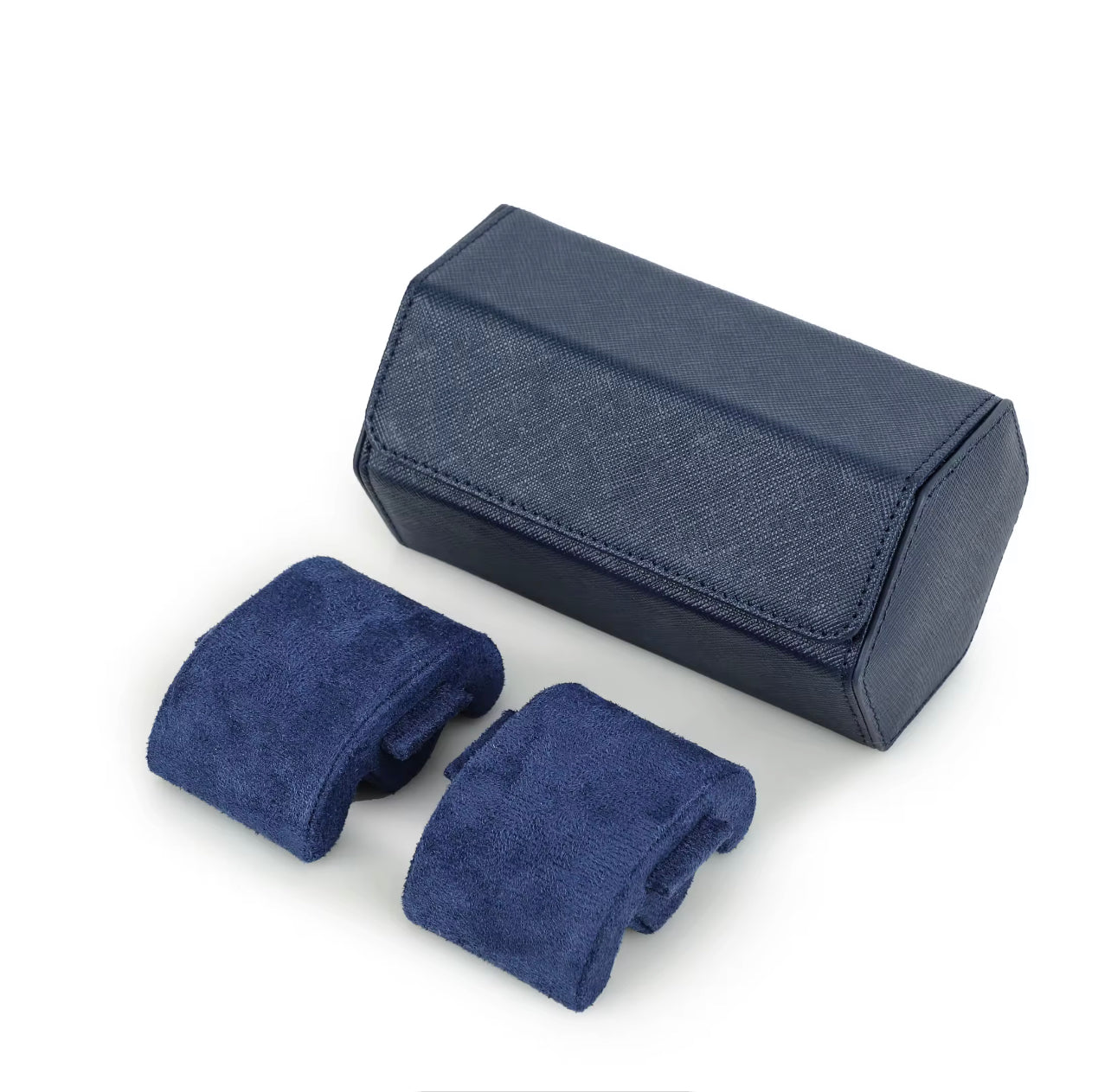 Monogrammed 2-Slot Watch Roll