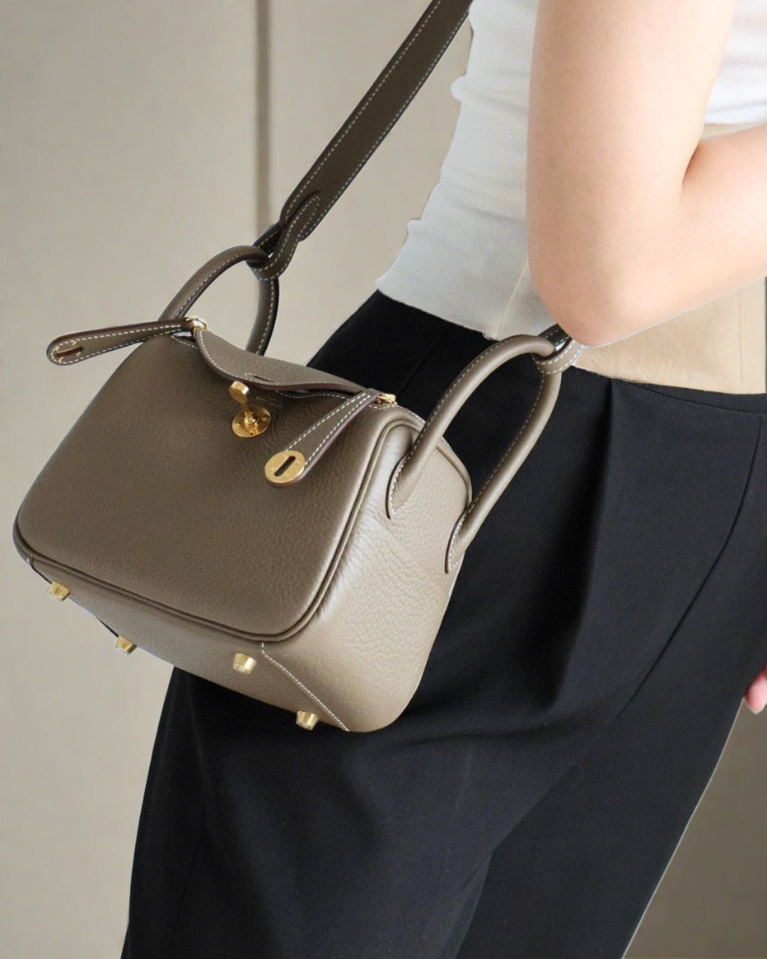 Madison Premium Hand Stitched Leather Tote