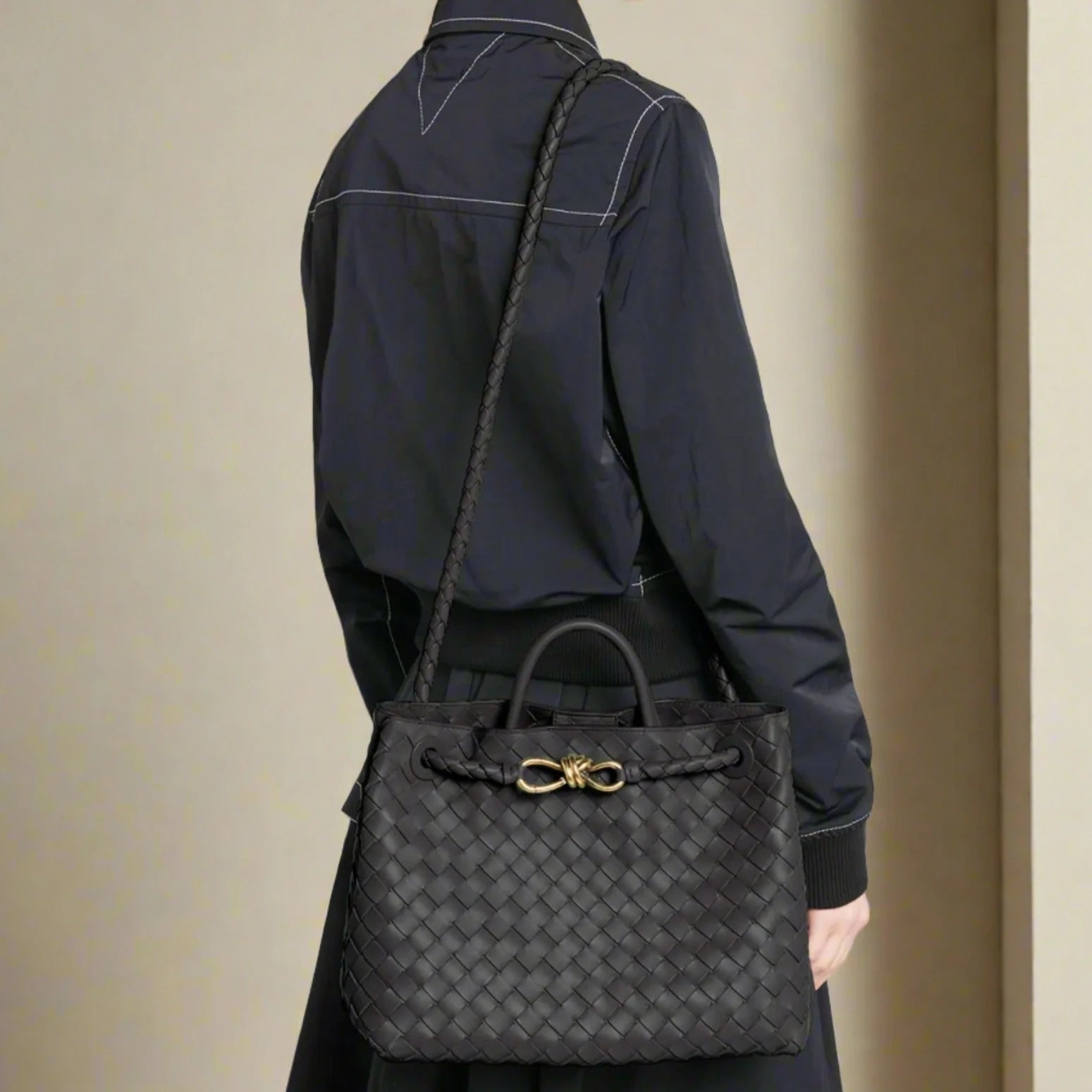 McKenzie Handwoven Bow Bag