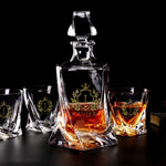 7pc Dorset Crystal Decanter and Glass Set