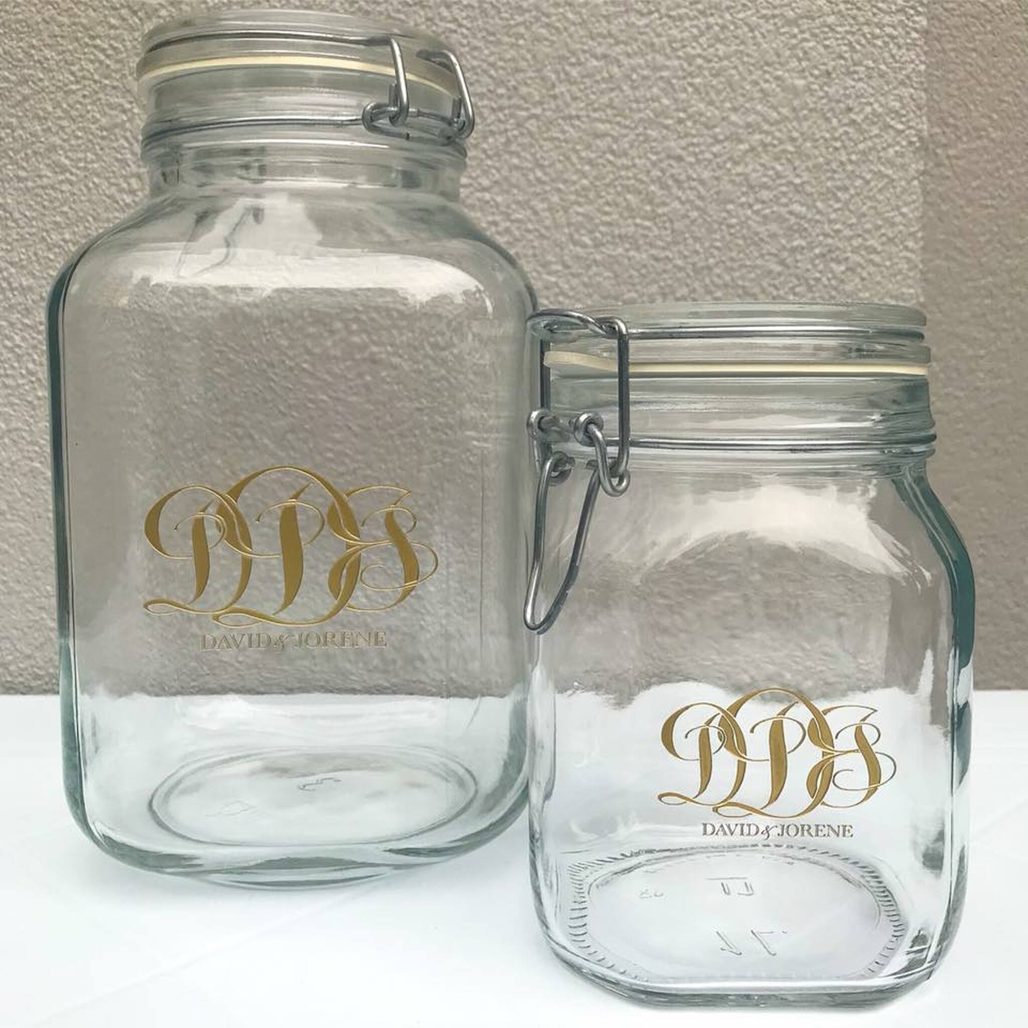 1L Bespoke Etched Jar