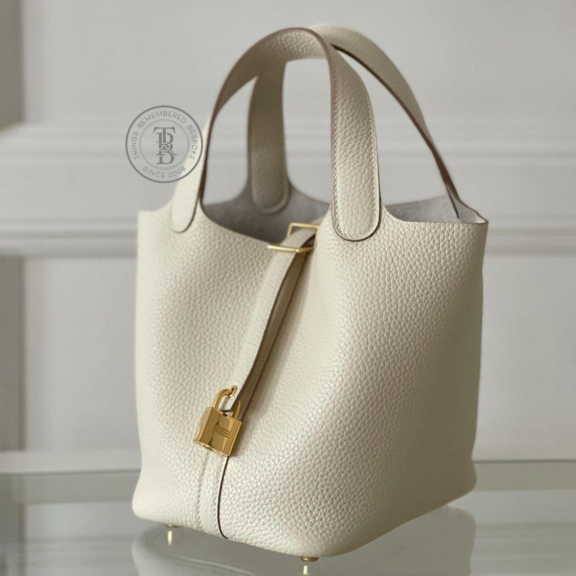 Elisabetta Slouch Bag Handstitched 18/22cm