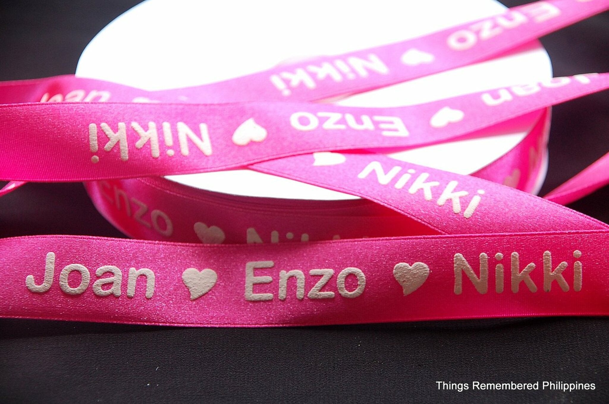 1in Embossed Satin Ribbon