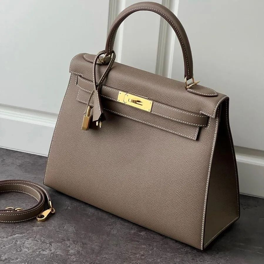 Grace Satchel - Premium Leather (25/28/32cm)