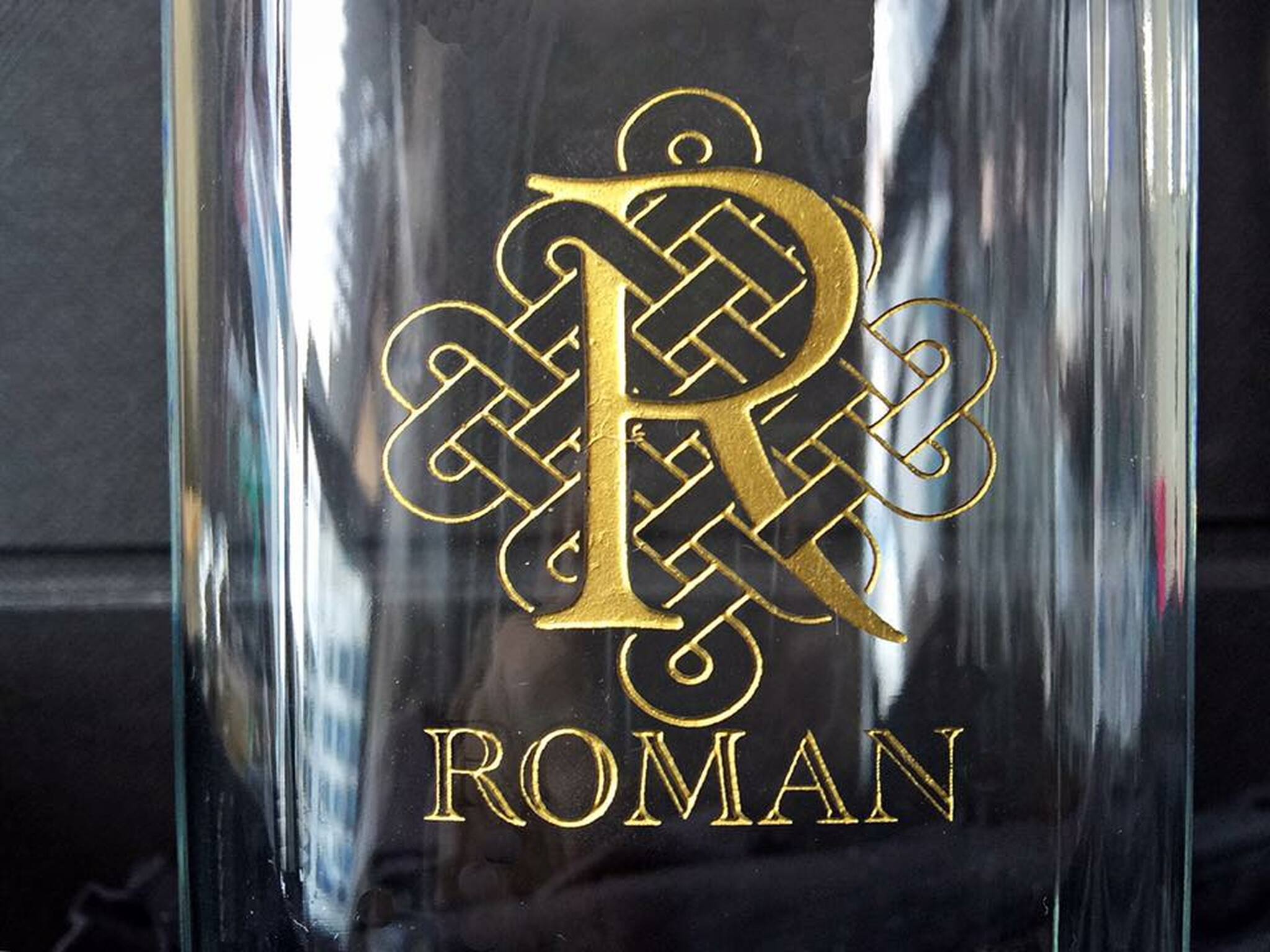 5pc Pitcher and Glass Set with Black Leather Flip Top Lid Box