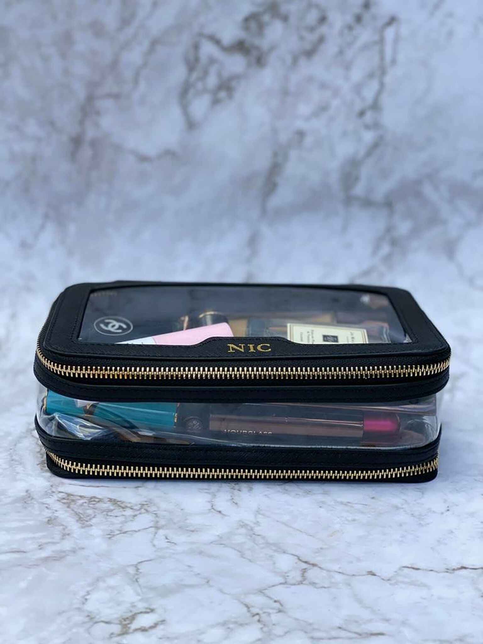 Genuine Leather Clarity Inflight Case