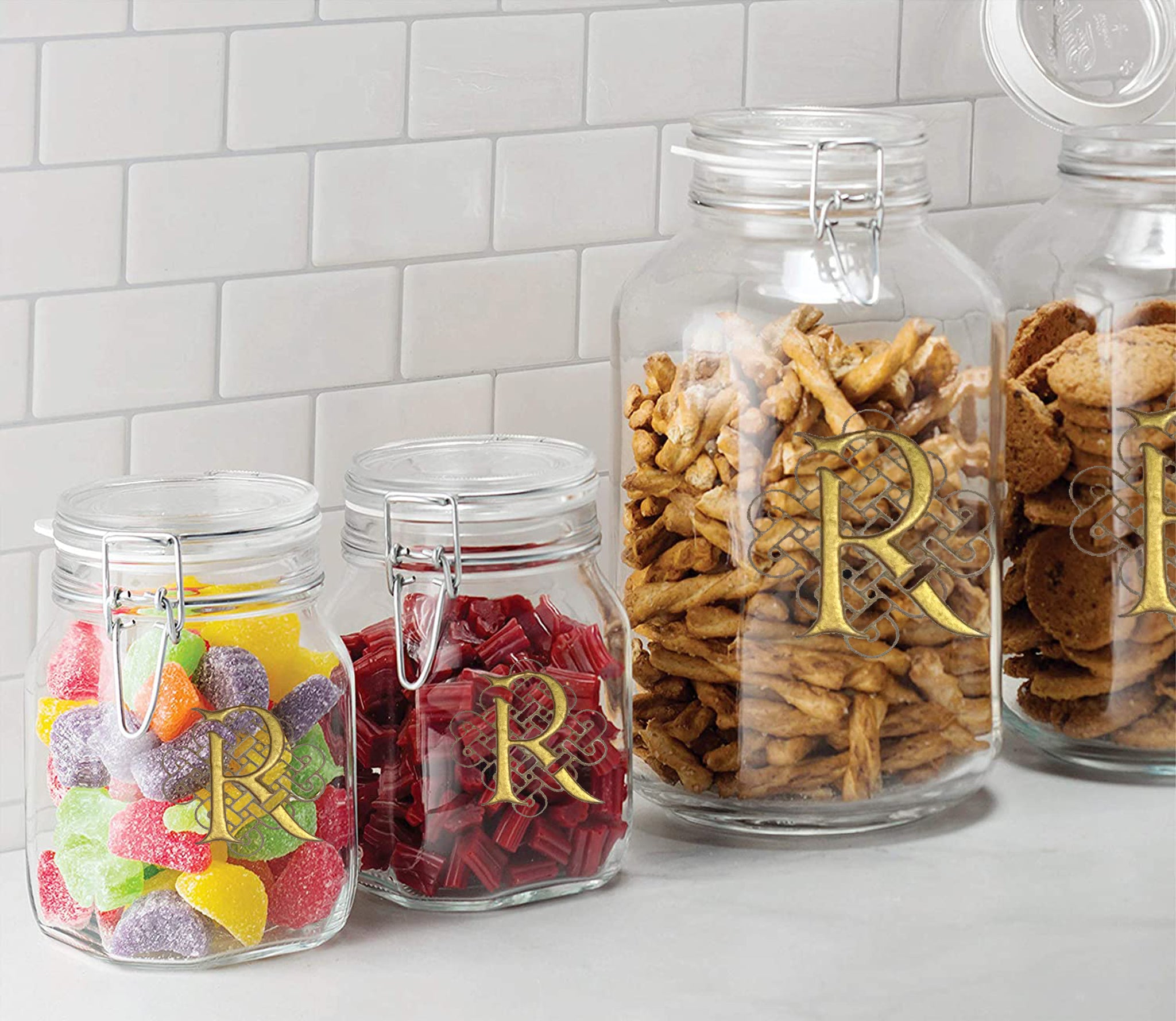 1.5L Bespoke Etched Jar