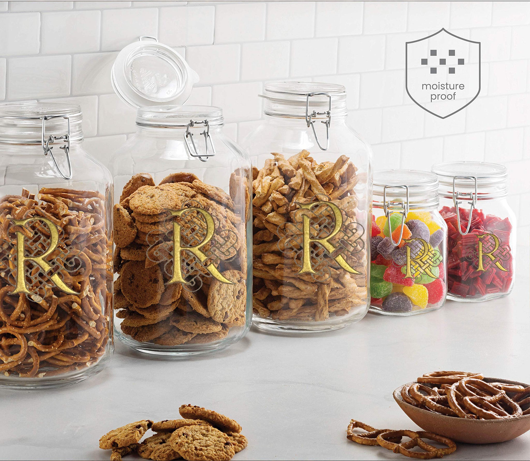 1.5L Bespoke Etched Jar