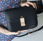 Genuine Leather Box Bag Large