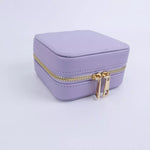 Genuine Leather Square Jewelry Box